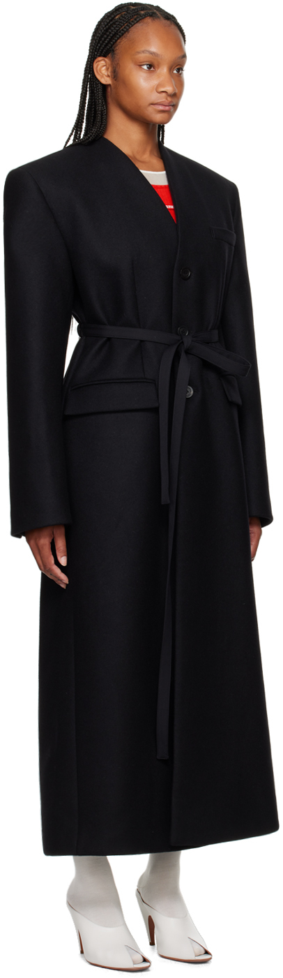 Jean Paul Gaultier Black Corset Suit Coat - Coats - BeyondStyle
