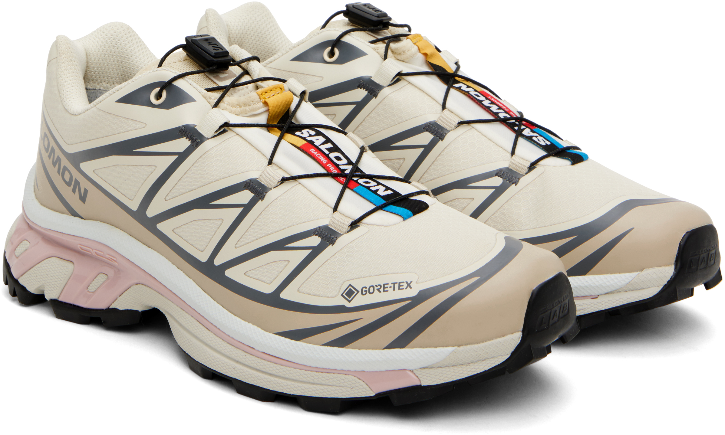 スニーカー Salomon Xt-6 Sneakers - SALOMON - Synthetic - White Salomon Salomon XT-6 unisex trainers in white and lunar rock