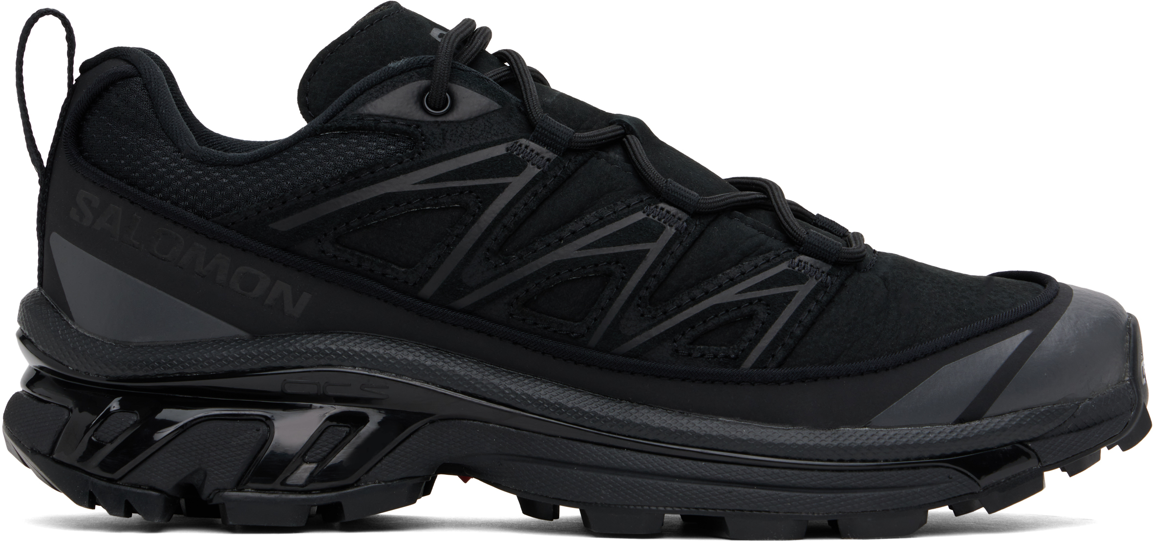 関税/送料込 ★ Salomon XT-6 Expanse Black Ebony Salomon Black XT-6 Expanse Leather Sneakers - Casual Shoes