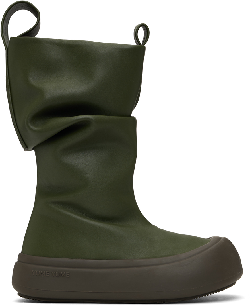 YUME YUME Green Low Fisherman Boots - Shoes - BeyondStyle