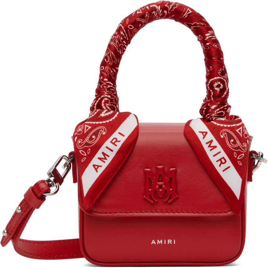 【送料・関税込み】◆AMIRI NANO MA バッグ AMIRI Red Nano 'MA' Bag - Travel Bags - Compare Prices from