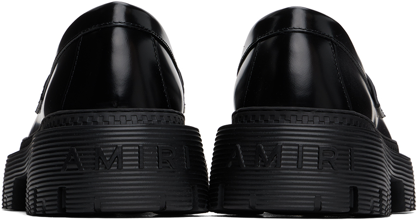 【関税込み】AMIRI ブラック Jumbo ローファー WOMEN - WOMEN'S JUMBO LOAFER - Black | AMIRI