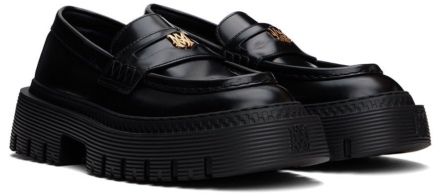 【関税込み】AMIRI ブラック Jumbo ローファー AMIRI Black Jumbo Loafers - Shoes - BeyondStyle