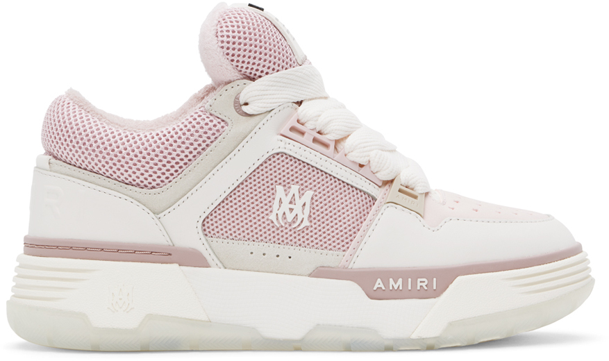 【関税込み】AMIRI ホワイト&ピンク MA-1 スニーカー AMIRI White & Pink MA-1 Sneakers - Casual Shoes - Compare