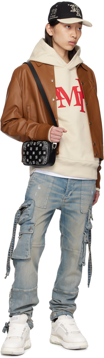 ショルダーバッグ AMIRI FW25 AMIRI HOLLYWOOD CAMERA CASE (AMBGCM1028 BLACK) Amiri Hollywood Camera Case in Black | FWRD