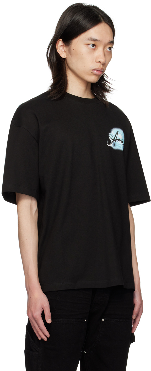 【関税込み】Amiri Paradise Graphic Cropped Tee Amiri Paradise graphic crop t-shirt | The Fashion Square