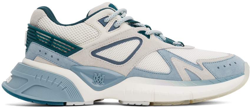 AMIRI Blue 'MA' Runner Sneakers - Casual Shoes - Free