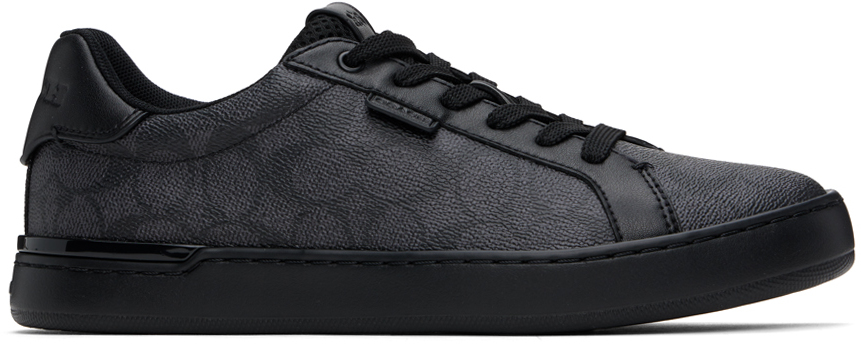 【関税込み】Coach 1941 ブラック＆グレー High Line スニーカー Coach 1941 Black & Gray High Line Sneakers Coach 1941