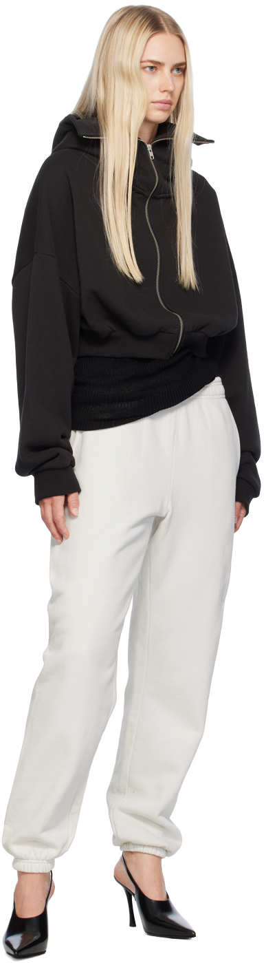 Black Cropped Full Zip Hoodie – On Sale Now with Up to 61