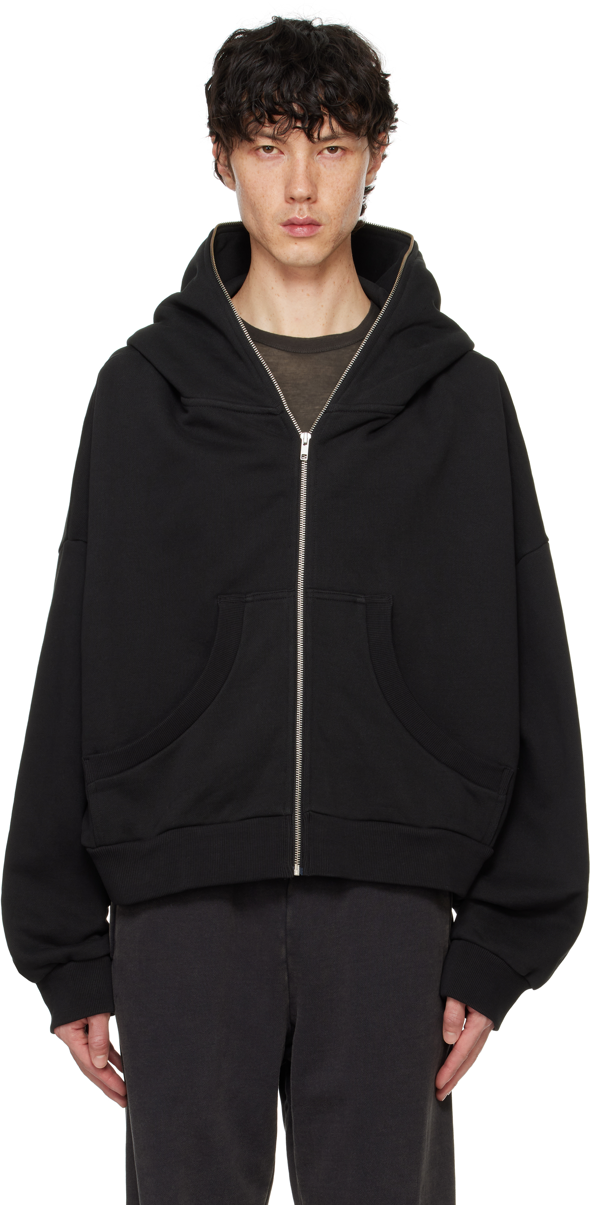 Black Eternal Zip Hoodie – On Sale Now with Up to 35% Off