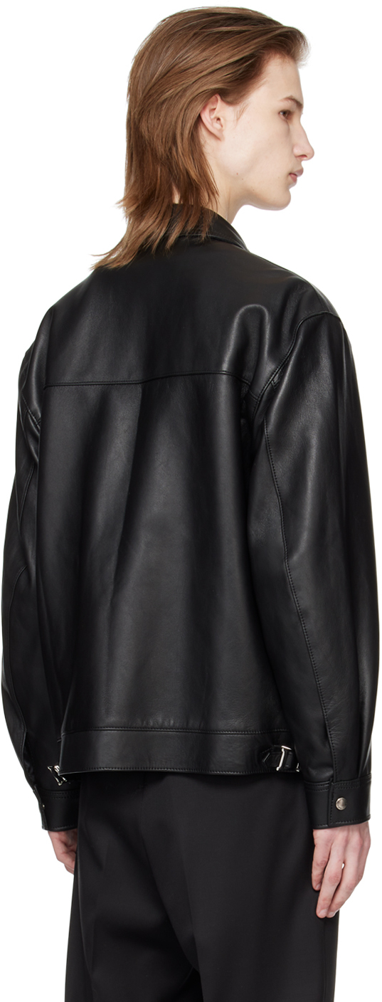【WACKO MARIA】LEATHER JACKET Wacko Maria - Leather Jacket - Black Wacko Maria