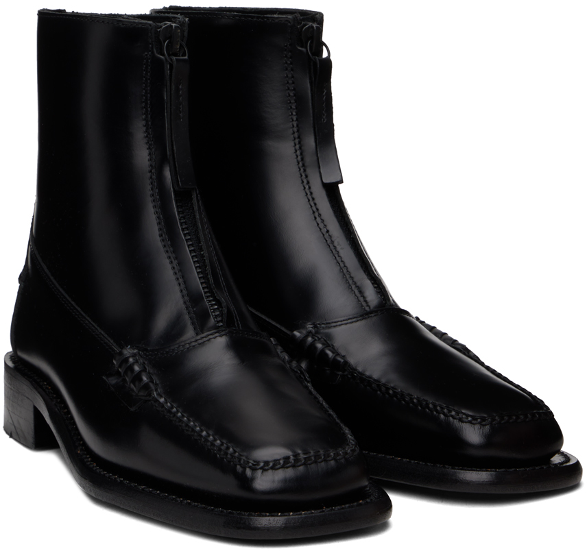 Shop SSENSE Exclusive Black Mallera Boots on Sale at