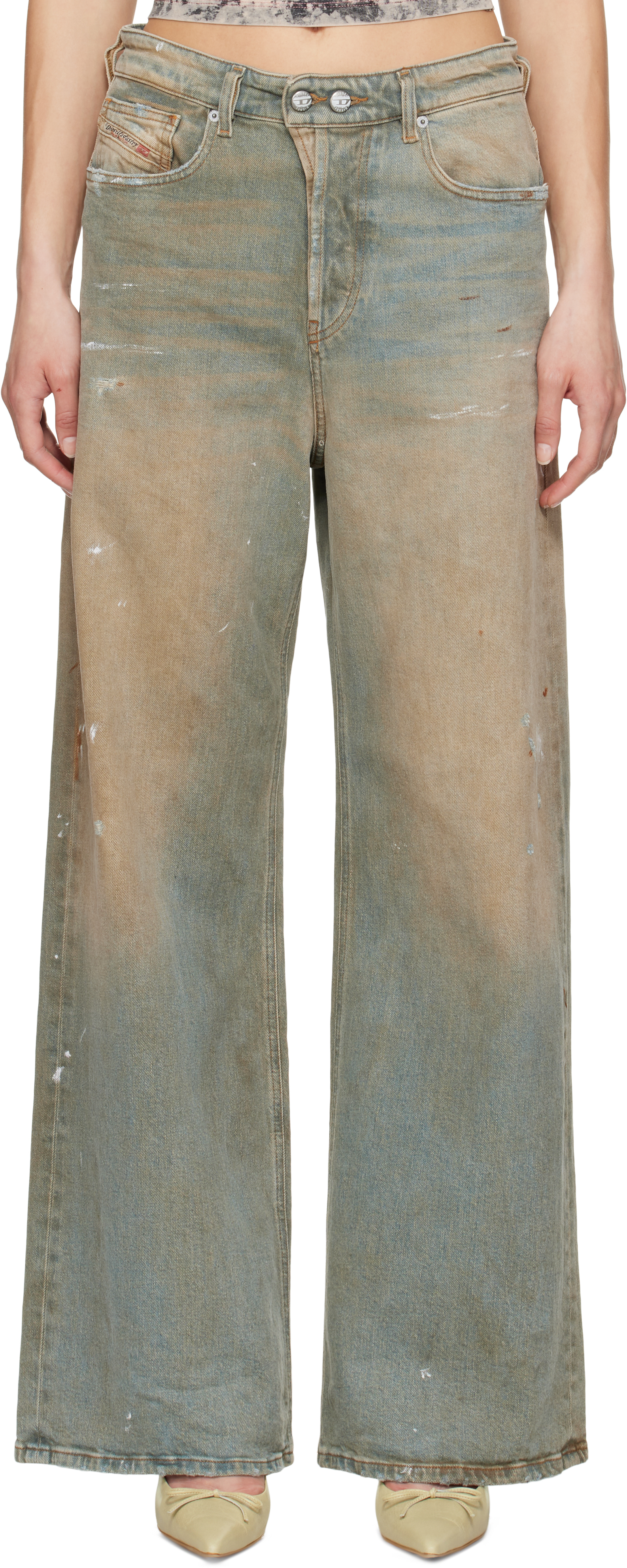 Shop Blue Relaxed 1996 D-Sire 007z4 Jeans on Sale at BeyondStyle