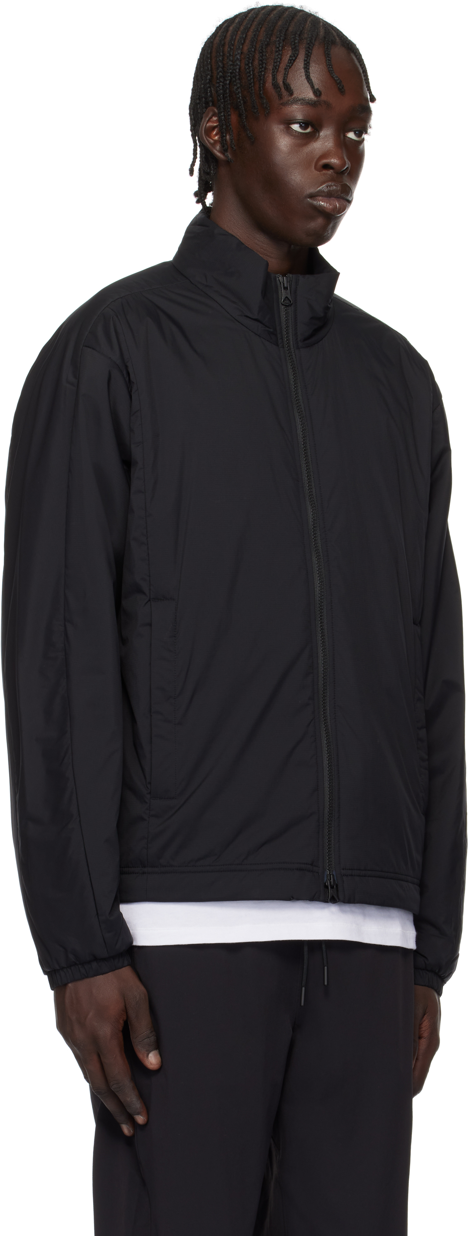 専用REIGNING CHAMP 撥水ナイロンフルジップジャケット ブラック L Nylon Ripstop Signal Jacket | Reigning Champ | Reigning Champ US