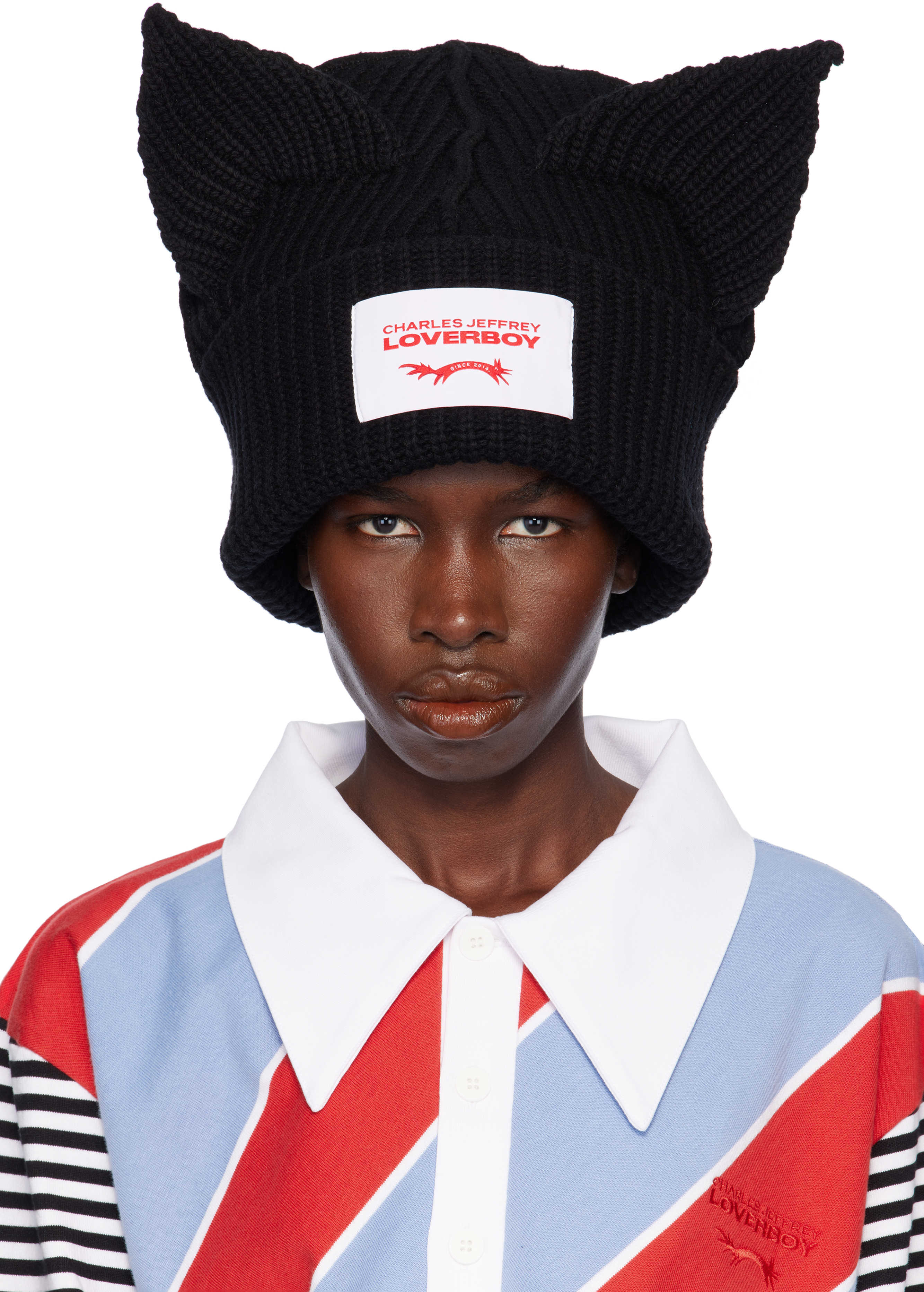 【希少】CHARLES JEFFREY LOVERBOY CHARLES JEFFREY LOVERBOY - Chunky Rabbit Beanie — SUPERMRKT