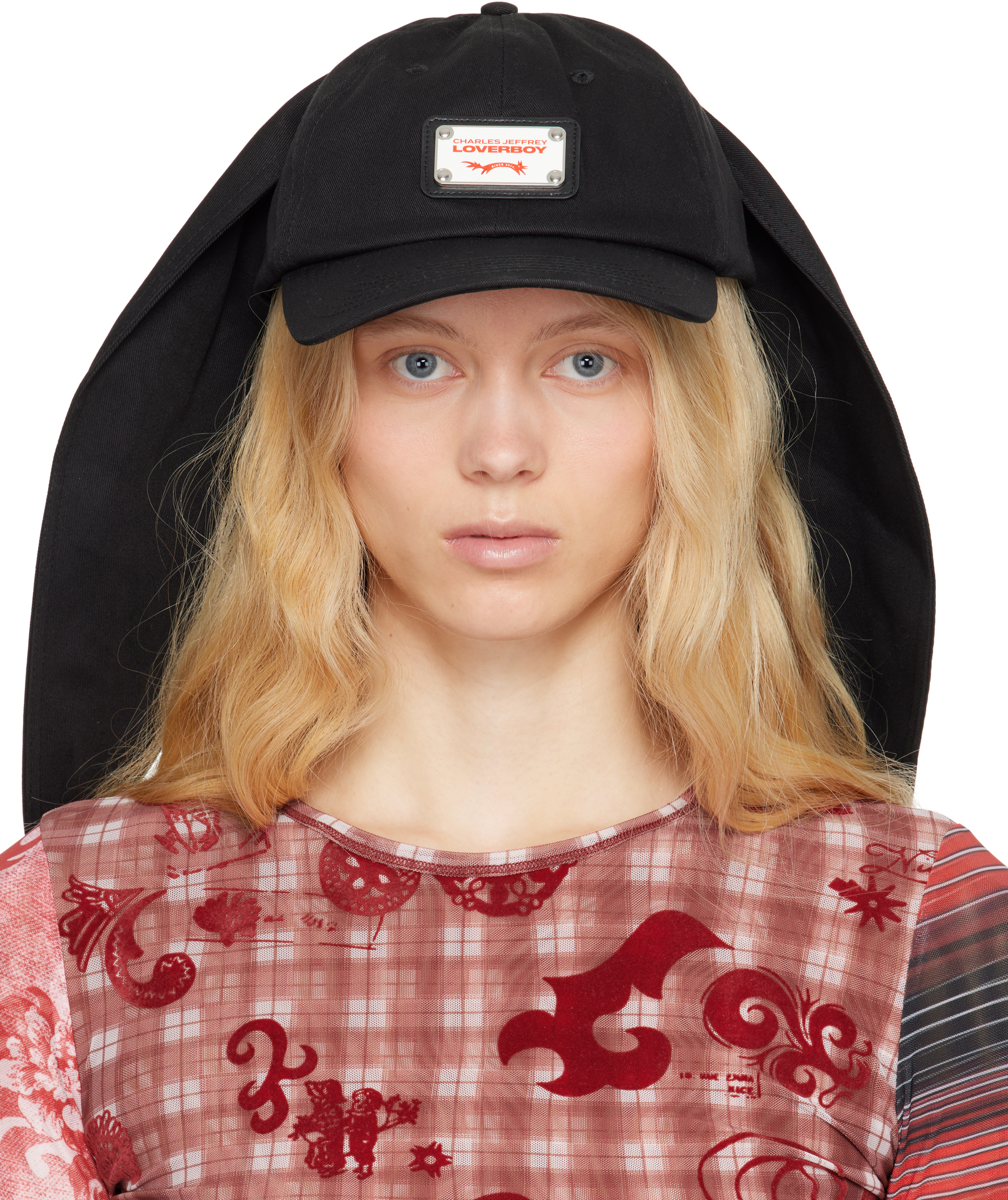 オープニング 大放出セール Jeffrey Charles Loverboy Hats - Cap Ears Rabbit Black 帽子