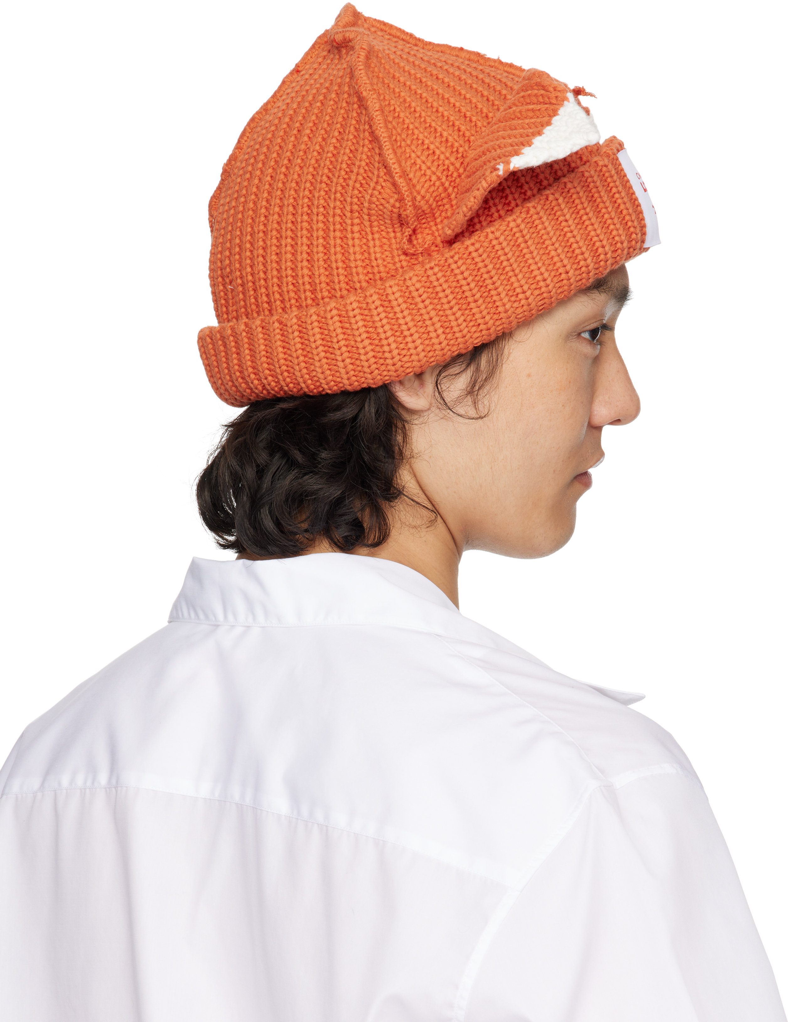 Orange Chunky Ears Beanie – On Sale Now with Up to 56% Off Orange Chunky Ears Beanie – On Sale Now with Up to 56% Off