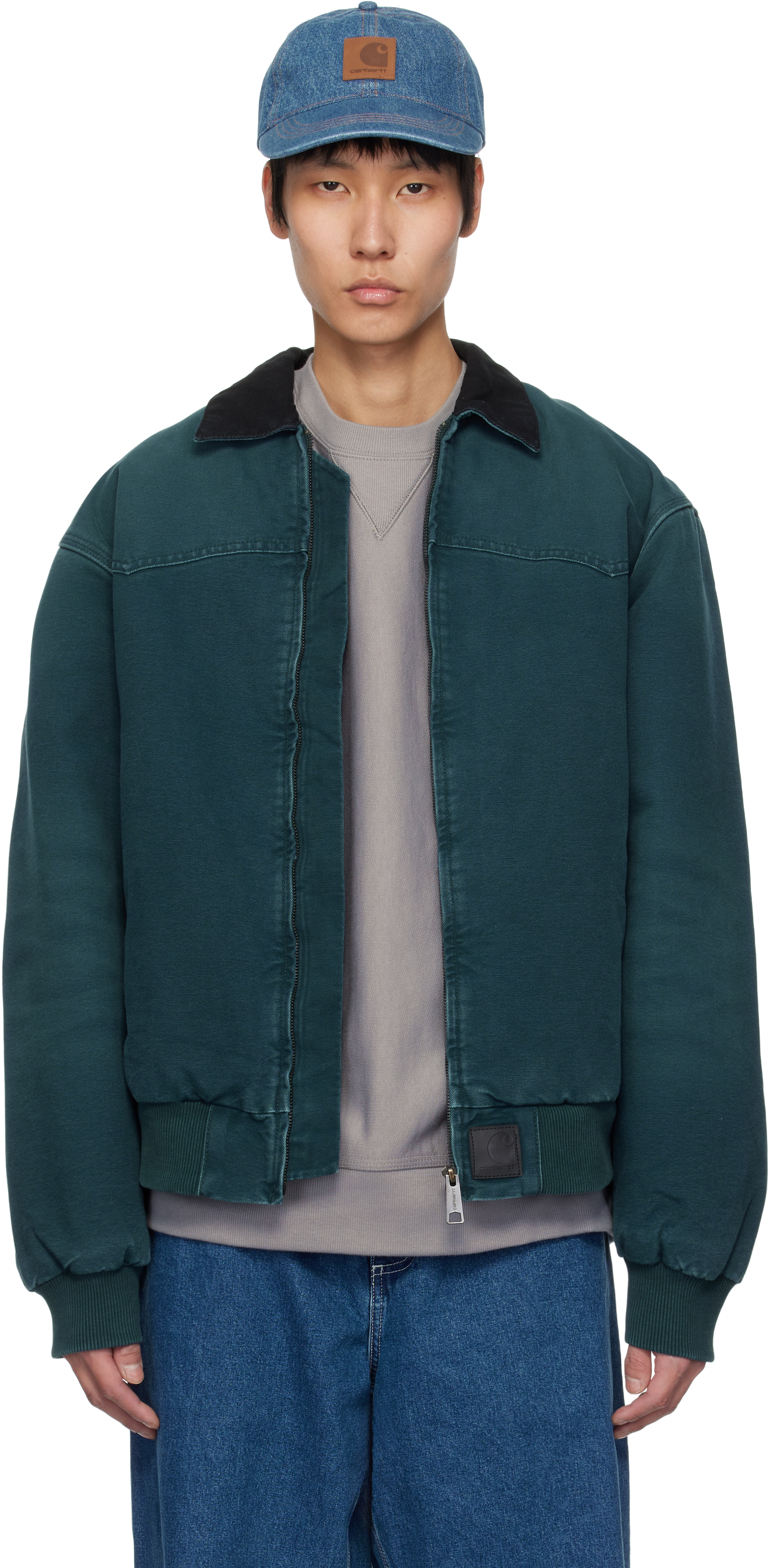 Carhartt OG SANTA FE JACKET XSサイズ OG Santa Fe Jacket Carhartt WIP Winter Jackets in deeplagoon