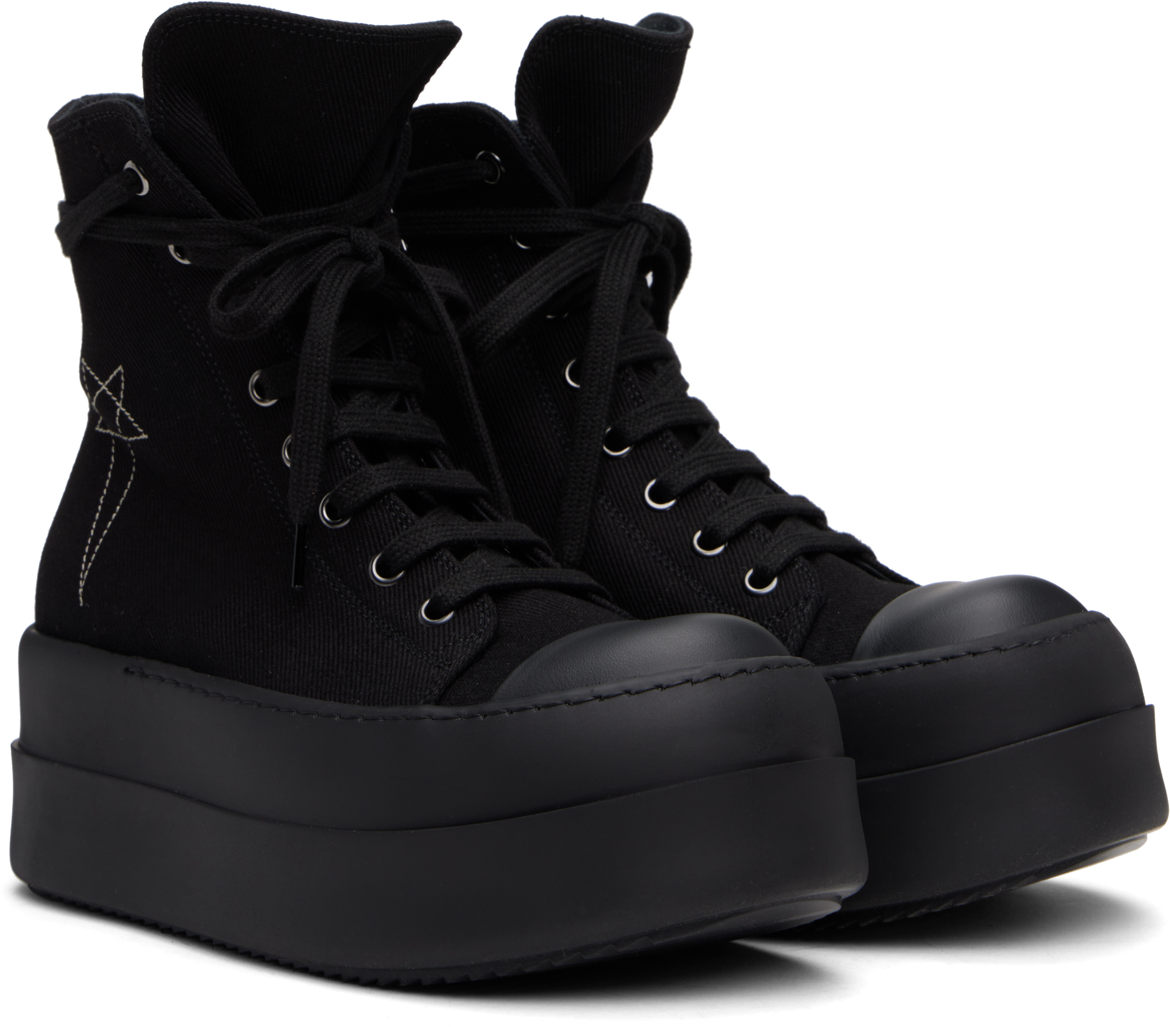 靴 DRKSHDW HOLLYWOOD DOUBLE BUMPER SNEAKERS Rick Owens DRKSHDW Orange Hollywood Double Bumper Sneaks