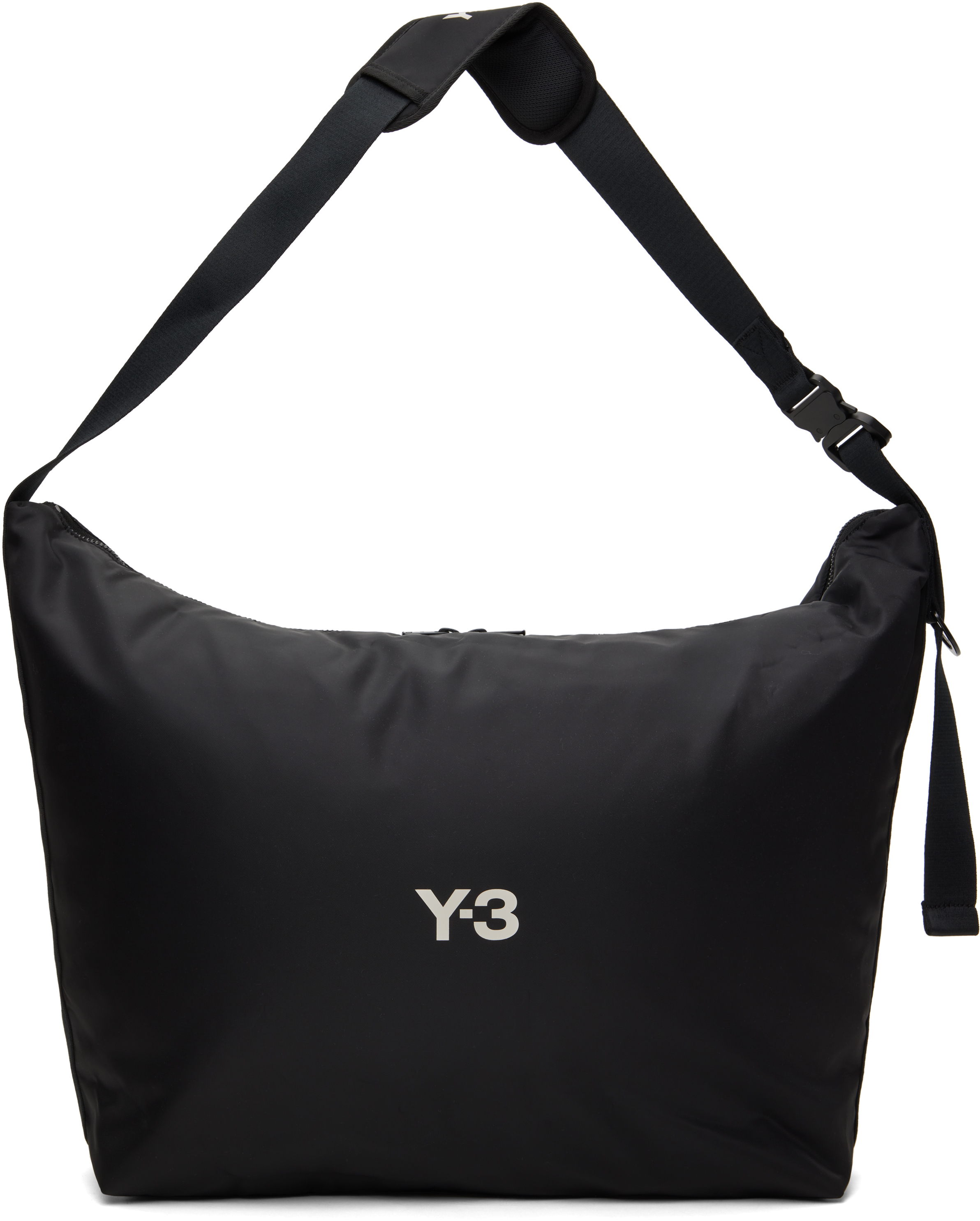 Y-3 ワイスリー Sacoche Black Bag Shoulder Cross body Bag Y-3 Black Sacoche Bag - Shoulder Bags - BeyondStyle