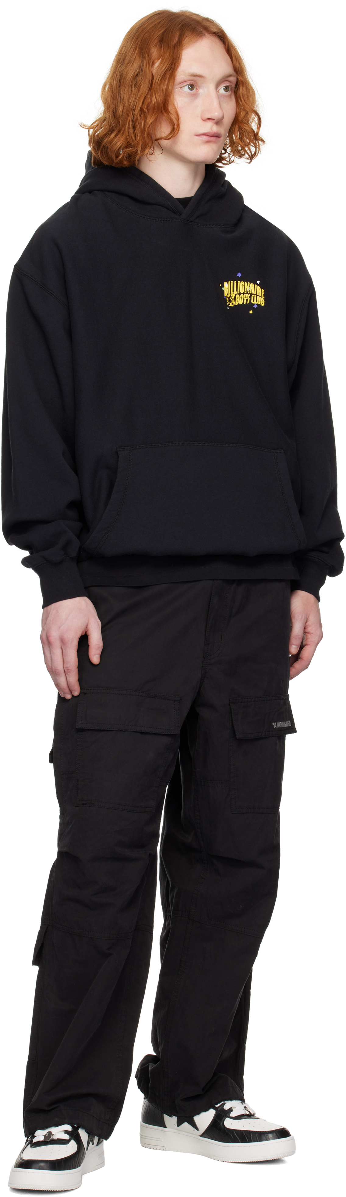 Billionaire Boys Club Black Oversized Arch Logo Popover