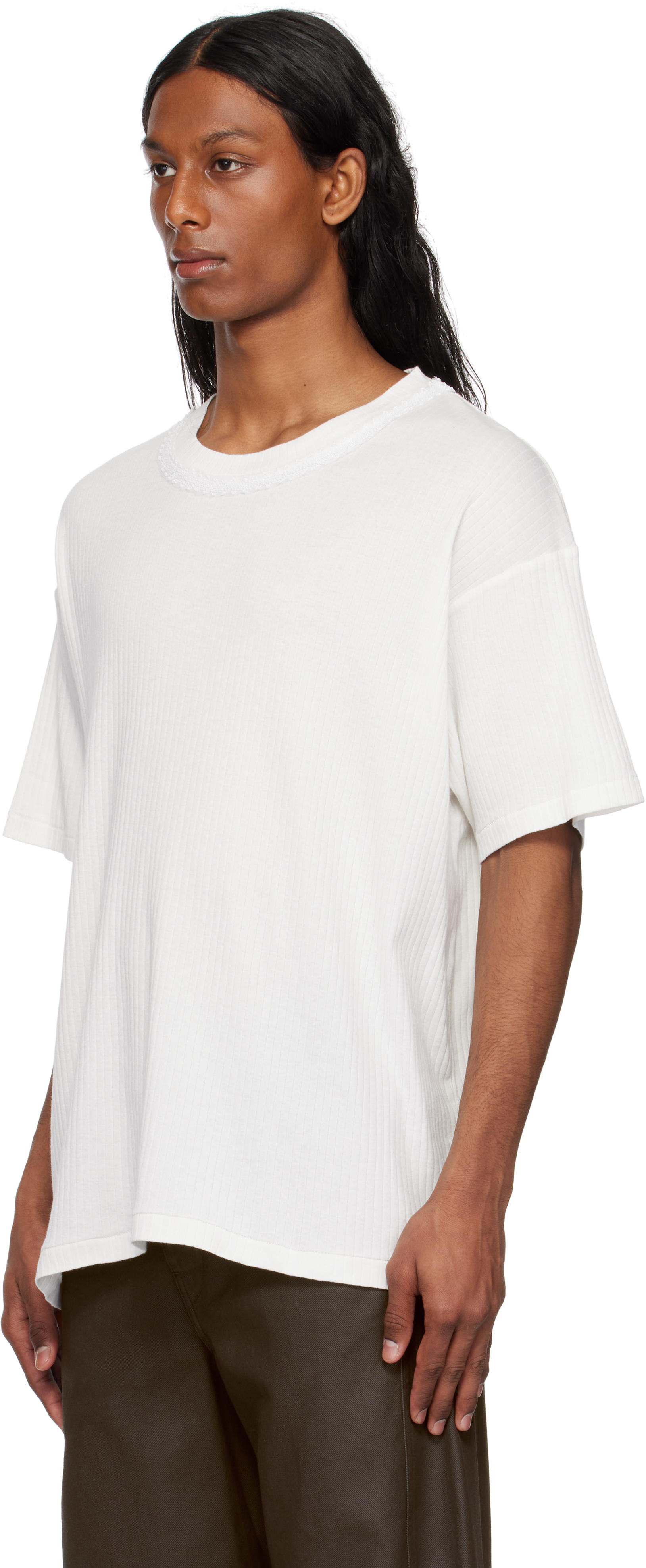 【関税込み】Bode オフホワイト Beaded Salt Marsh Tシャツ Bode Beaded Salt Marsh T-Shirt | Nordstrom