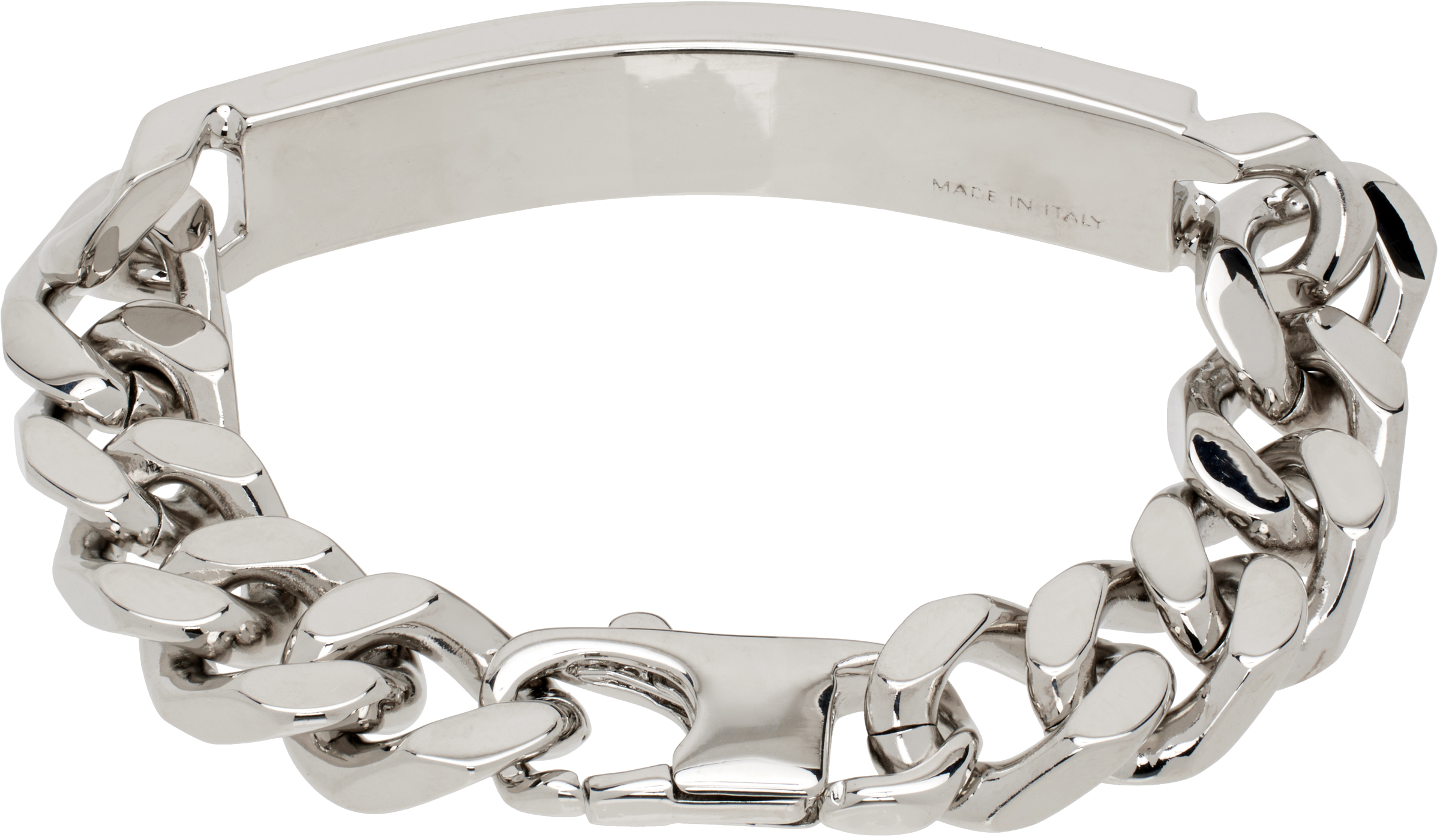 MM6 Maison Margiela Silver Classic Chain Bracelet - JEWELRY