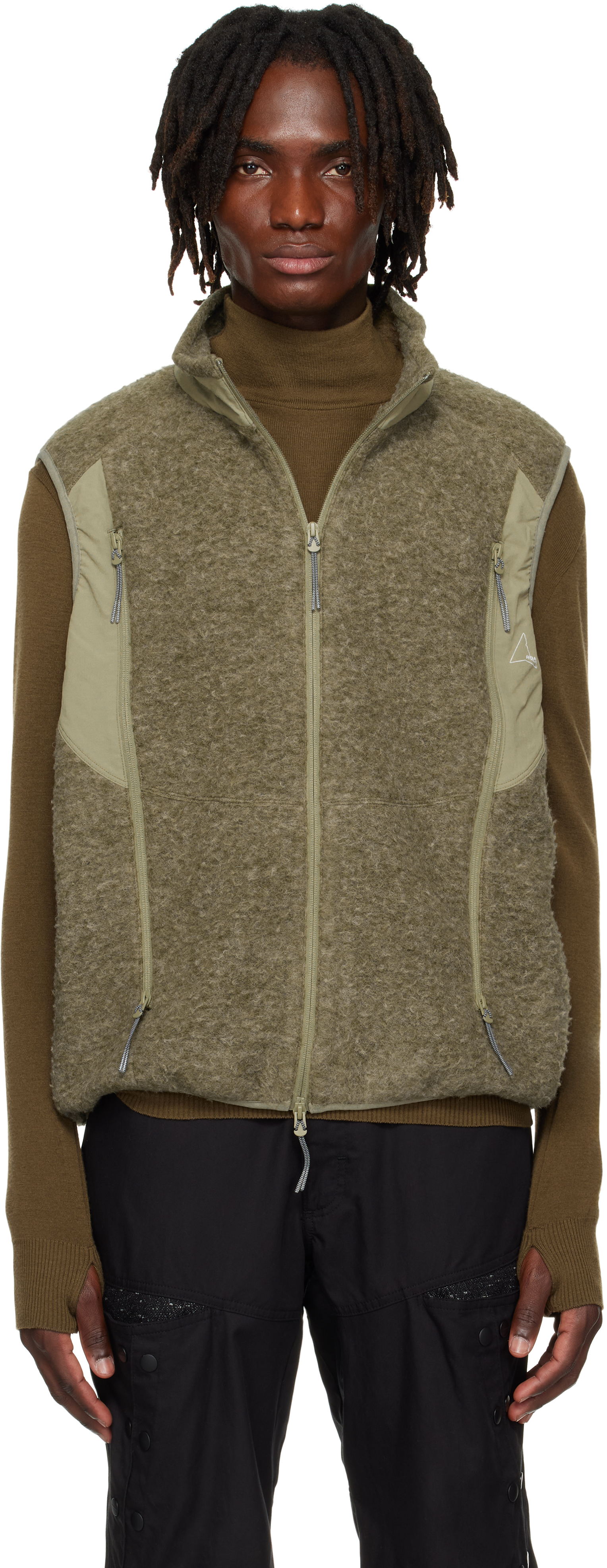 Khaki Polar Fleece Vest – On Sale Now with Up to 51% Off