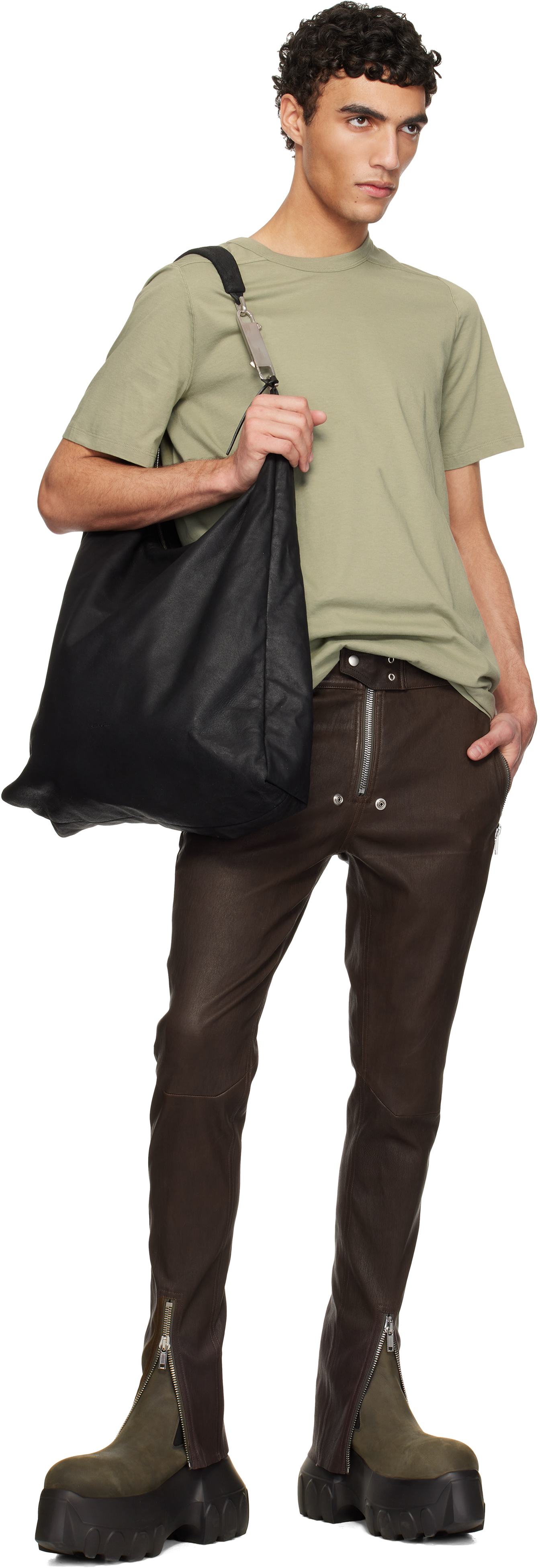 【関税込み】Rick Owens ブラック Hollywood Gemini バッグ 28927158_58228623_600.jpg