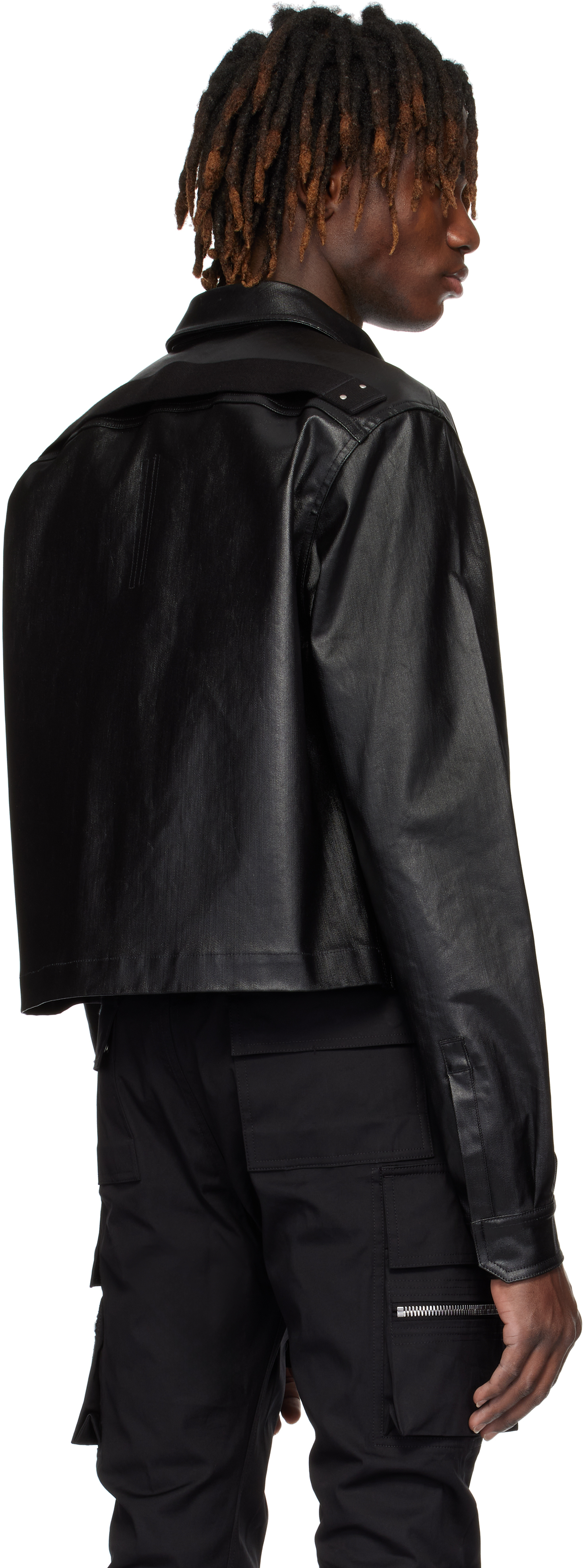 RICK OWENS Hollywood Alice デニムジャケット Black Hollywood Tour Alice Denim Jacket – On Sale Now with