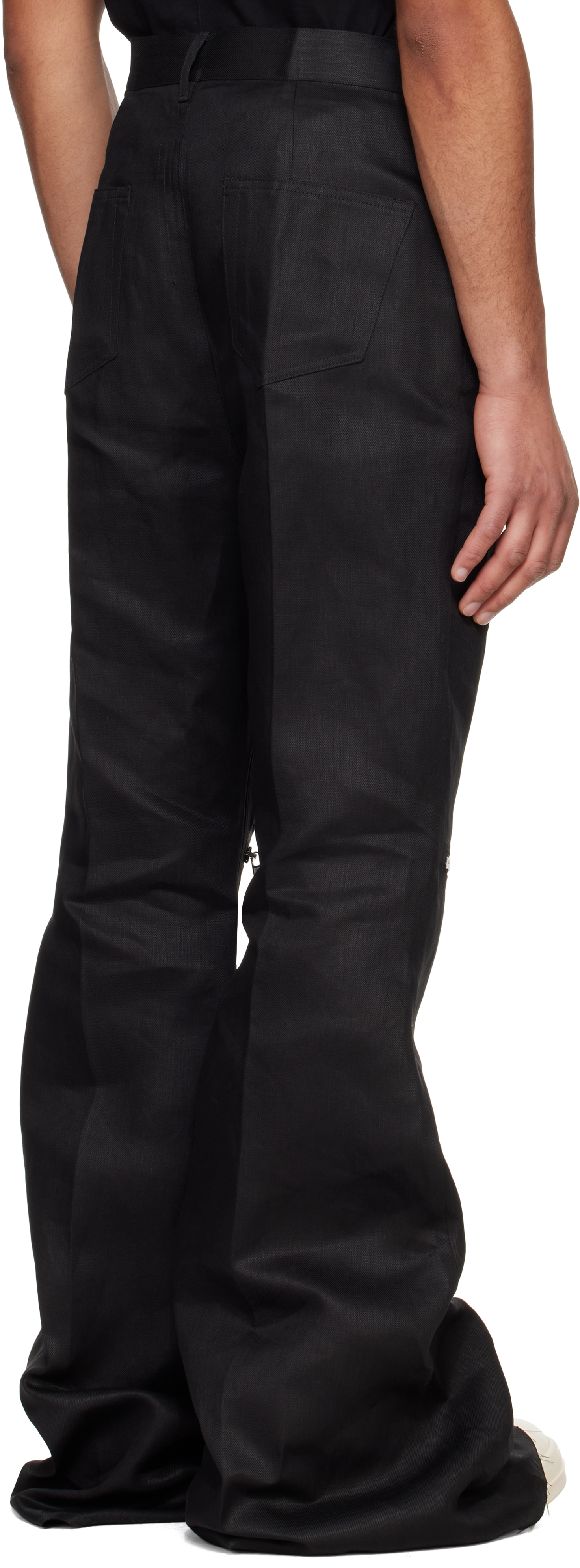 パンツ rick owens bolan cargo pants size28 Rick Owens Bolan black cargo jeans | TheDoubleF