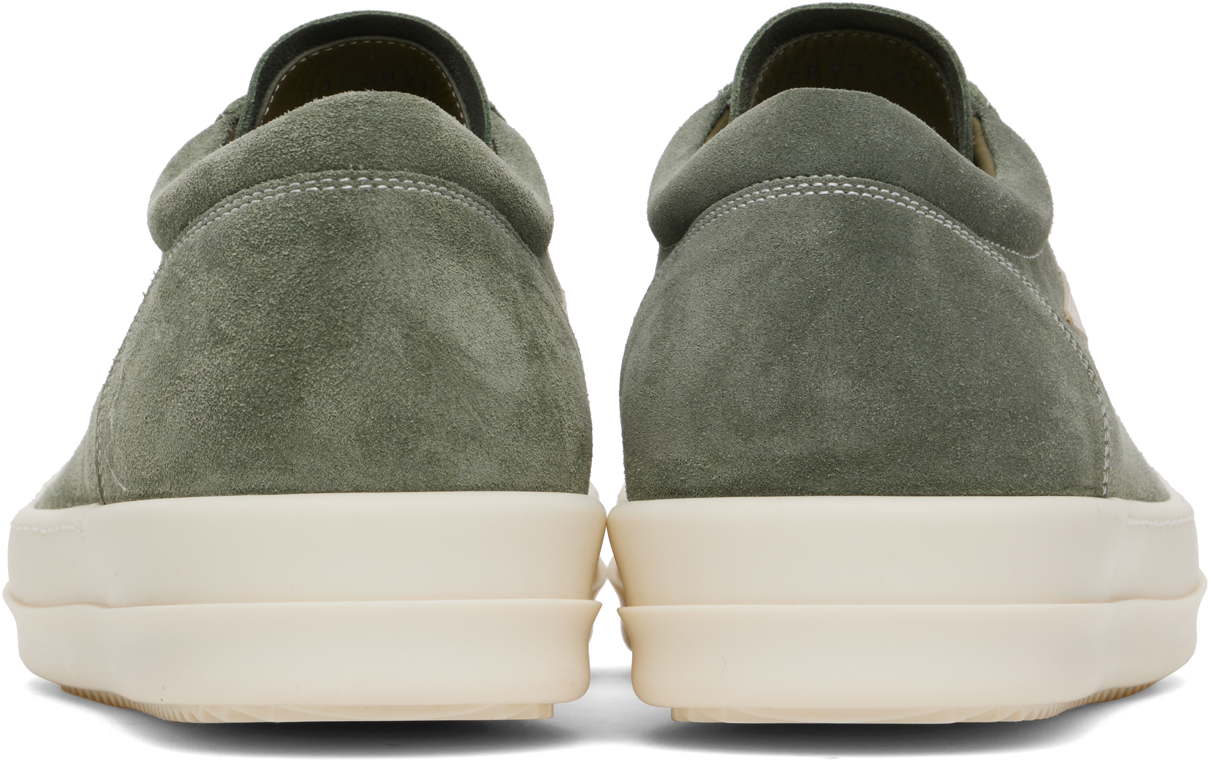 関税込【RICK OWENS 】グリーン Hollywood Vintage スニーカー Rick Owens Green Hollywood Vintage Sneakers - Casual Shoes