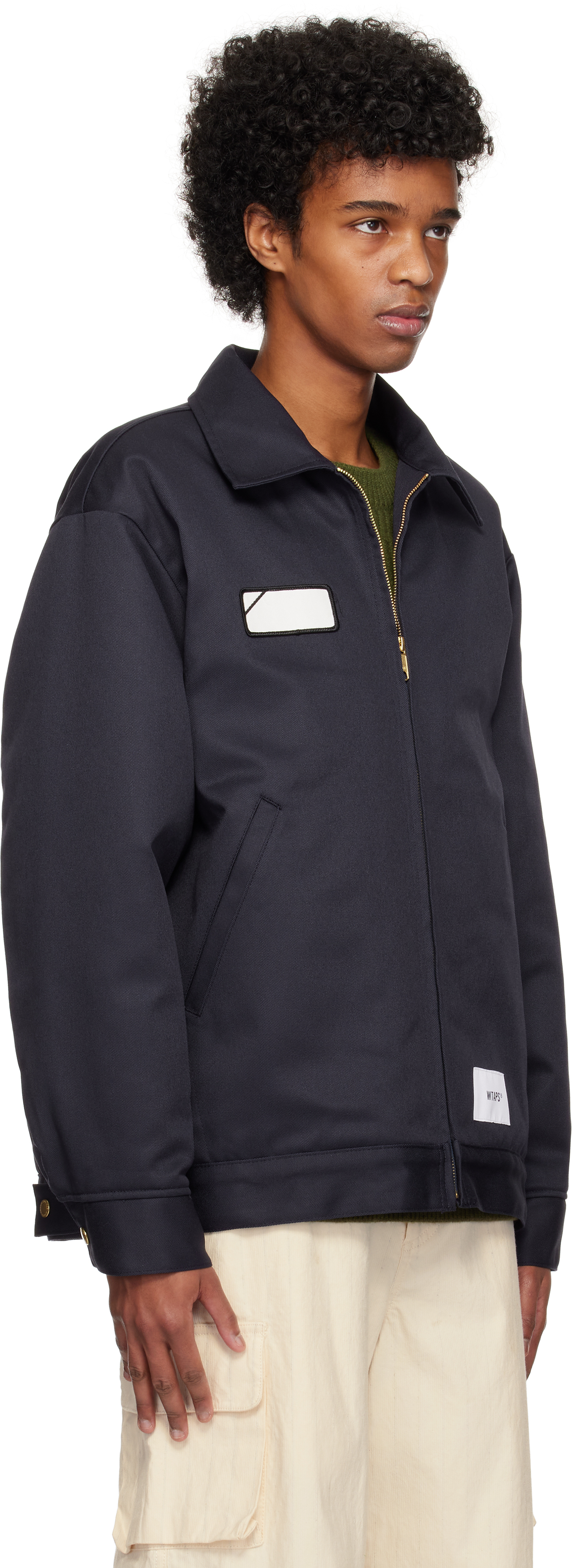 Shop Navy Wrecker Jacket on Sale at BeyondStyle – Get 39% Off Navy