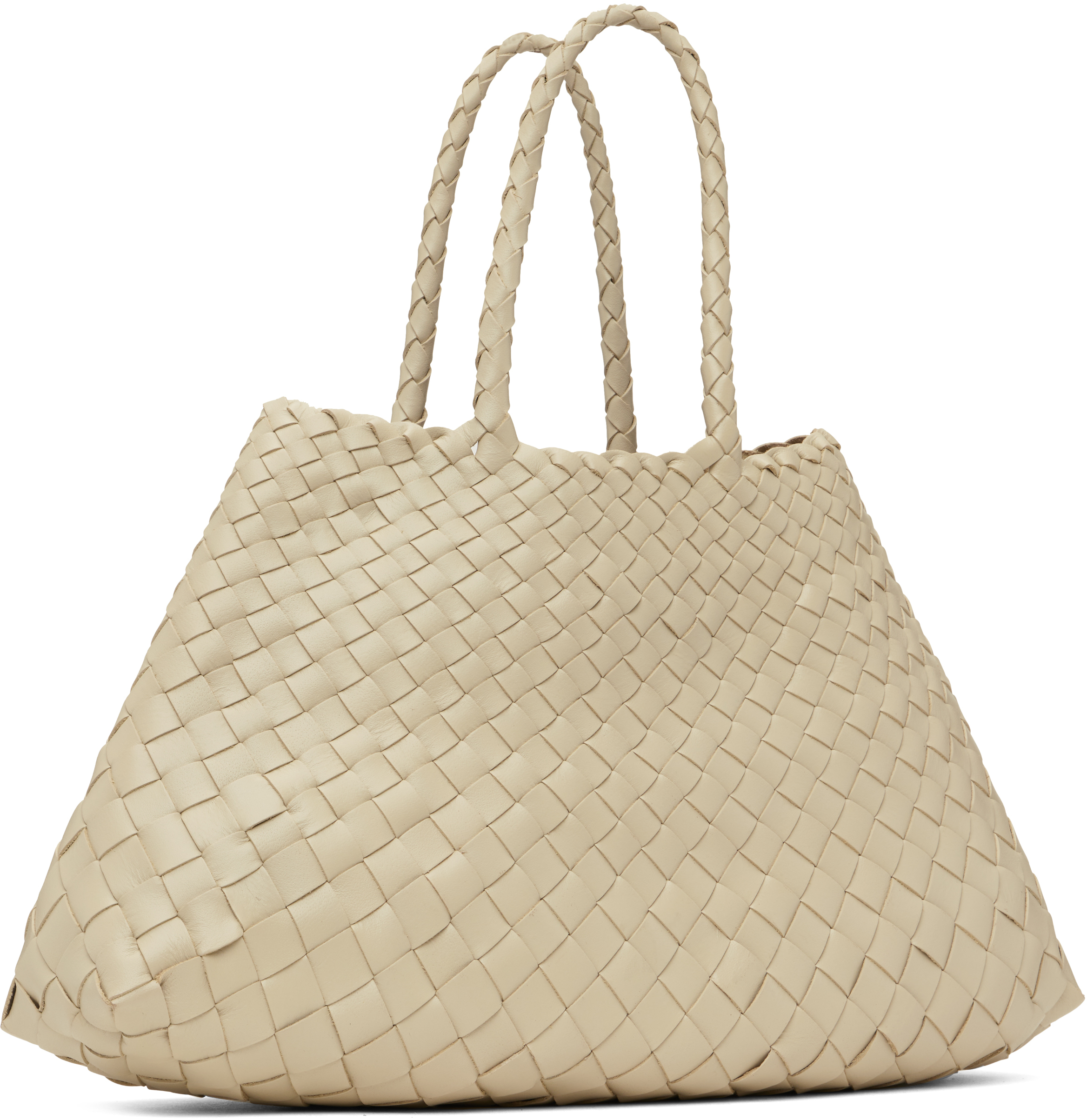 DRAGON DIFFUSION オフホワイト スモール Santa Croce Tote bag DRAGON DIFFUSION Off-White Santa Croce Small Tote - Tote