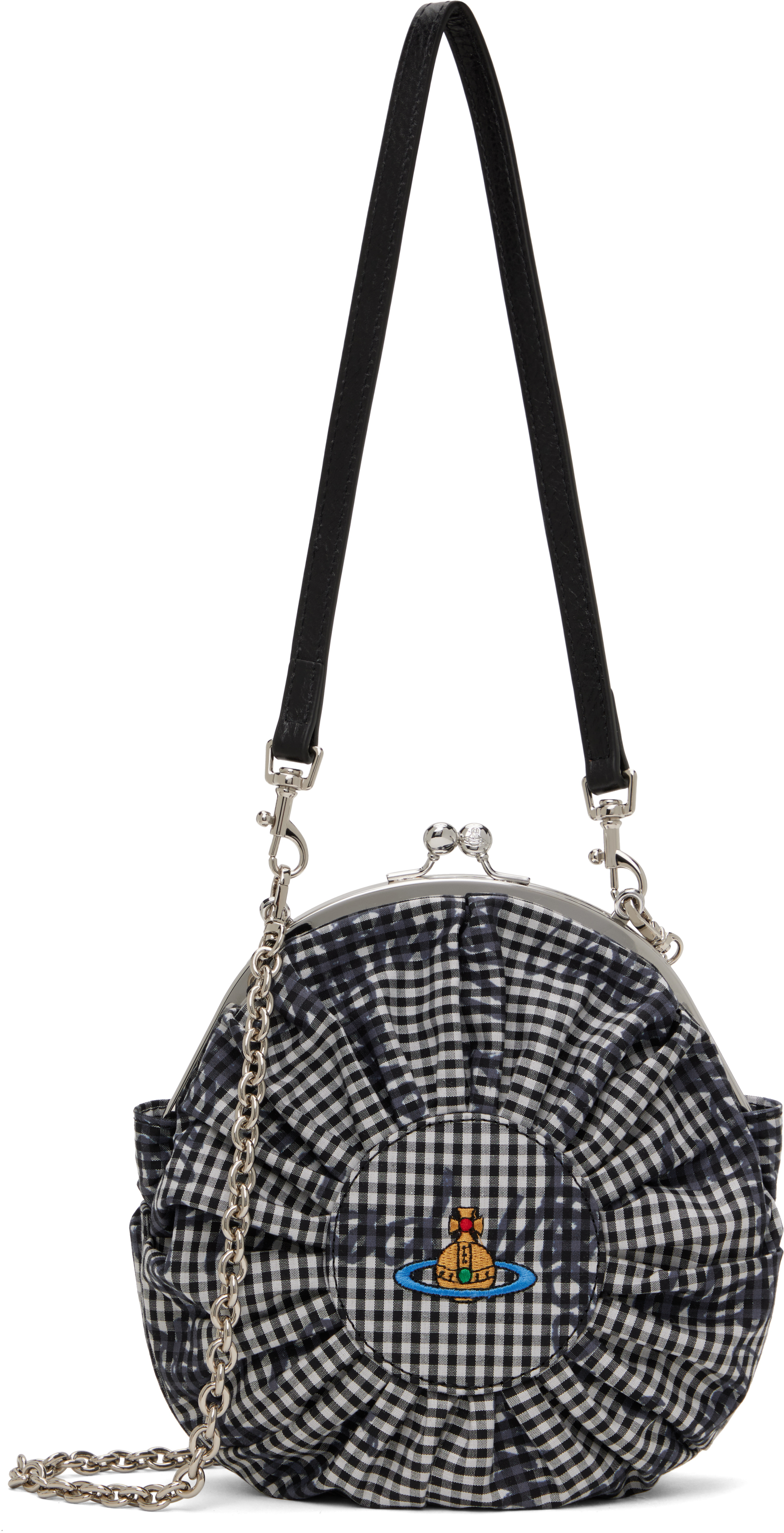 VIPセール！viviennewestwood Rosie Circle Frame Crossbody Bag Vivienne Westwood Rosie Circle Frame Cotton-Twill Bag