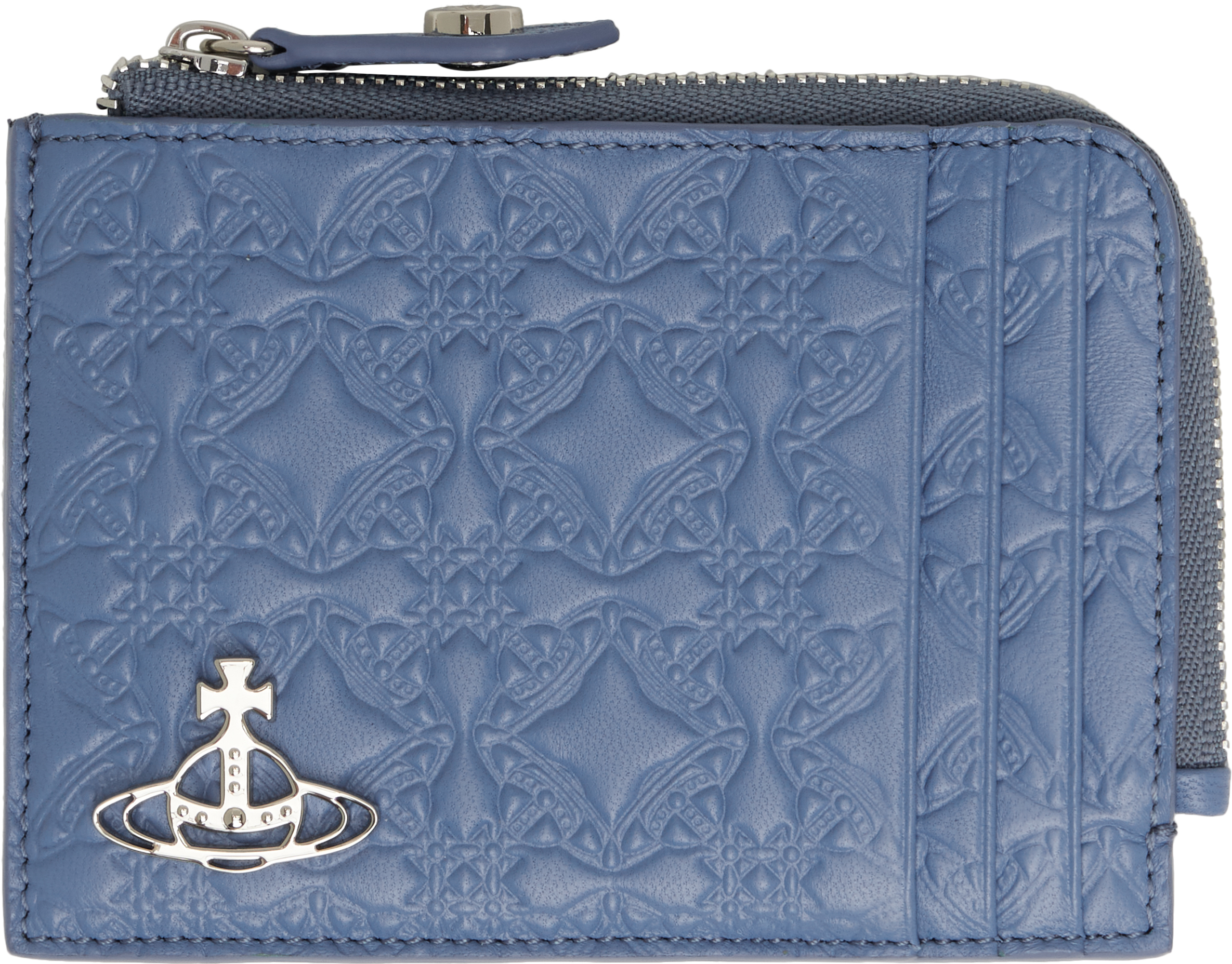 Vivienne Westwood Blue Zip Card Holder - Bags - Compare