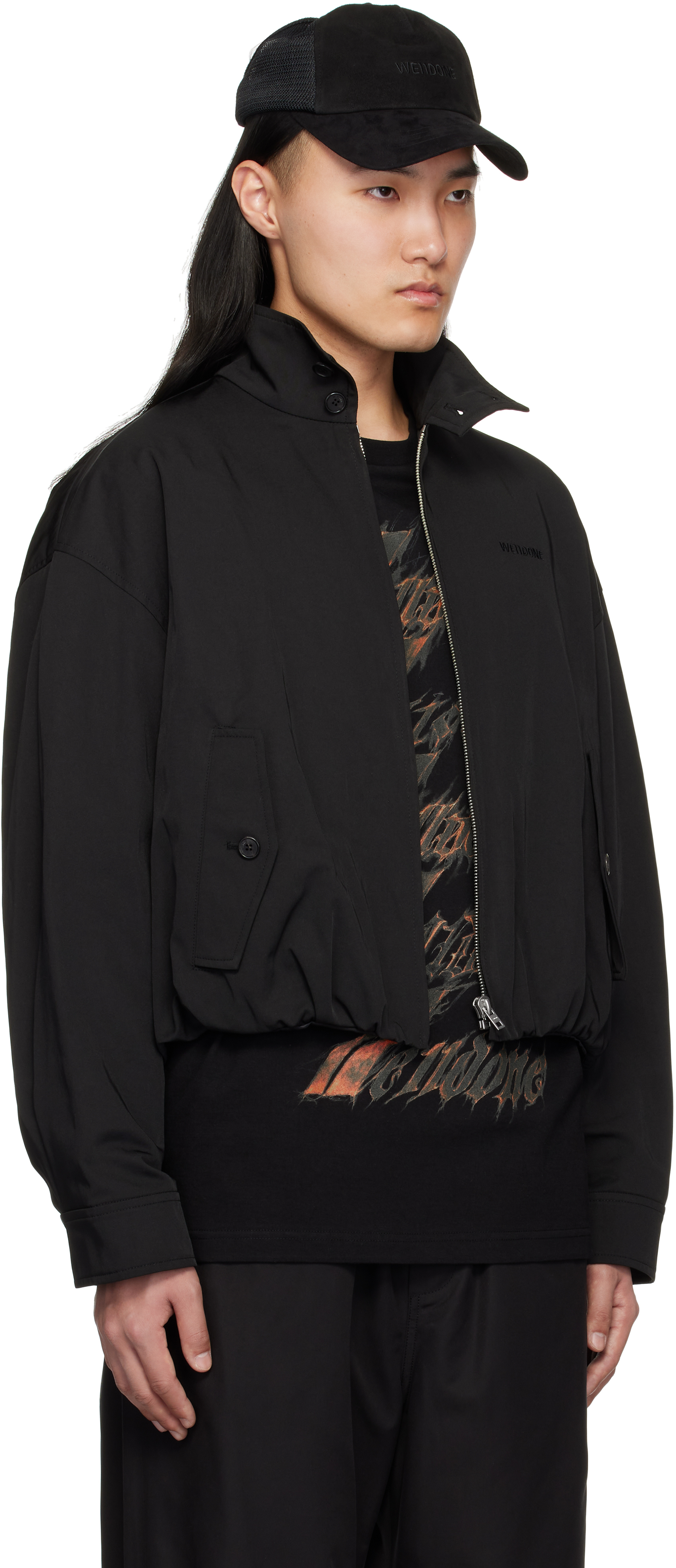 philme Harrington jacket black サイズ2 philme Harrington jacket black サイズ2