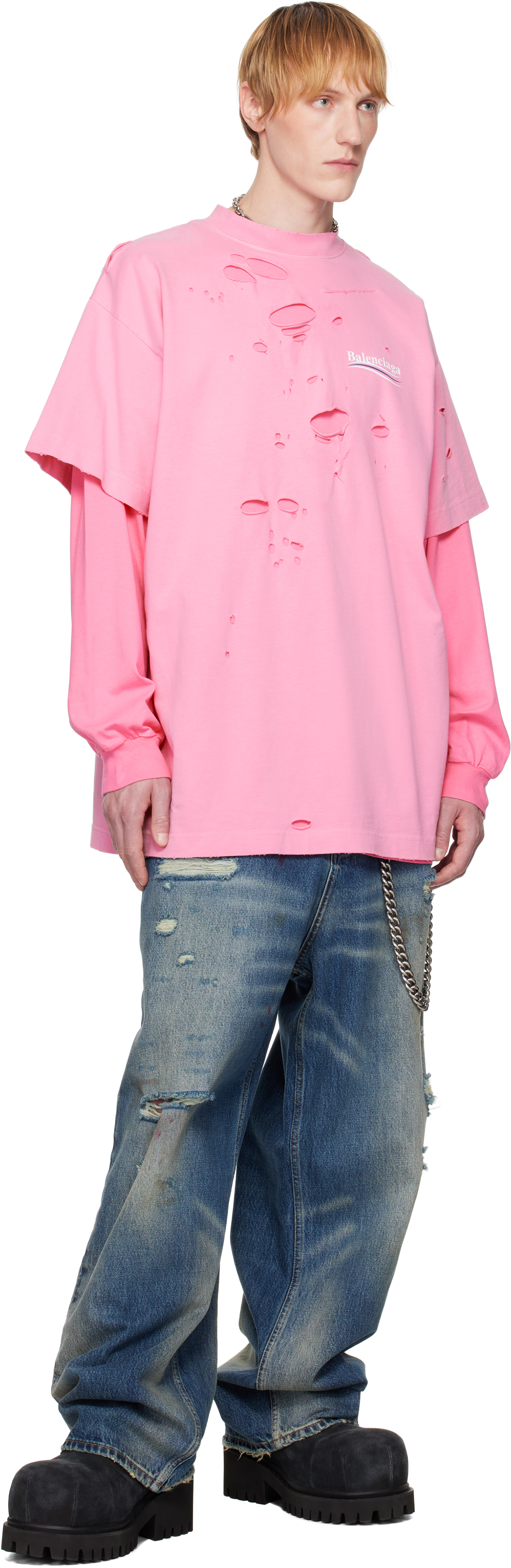 国内発送＊関税込BALENCIAGA POLITICAL CAMPAIGN LAYERED ロンT org.jpg