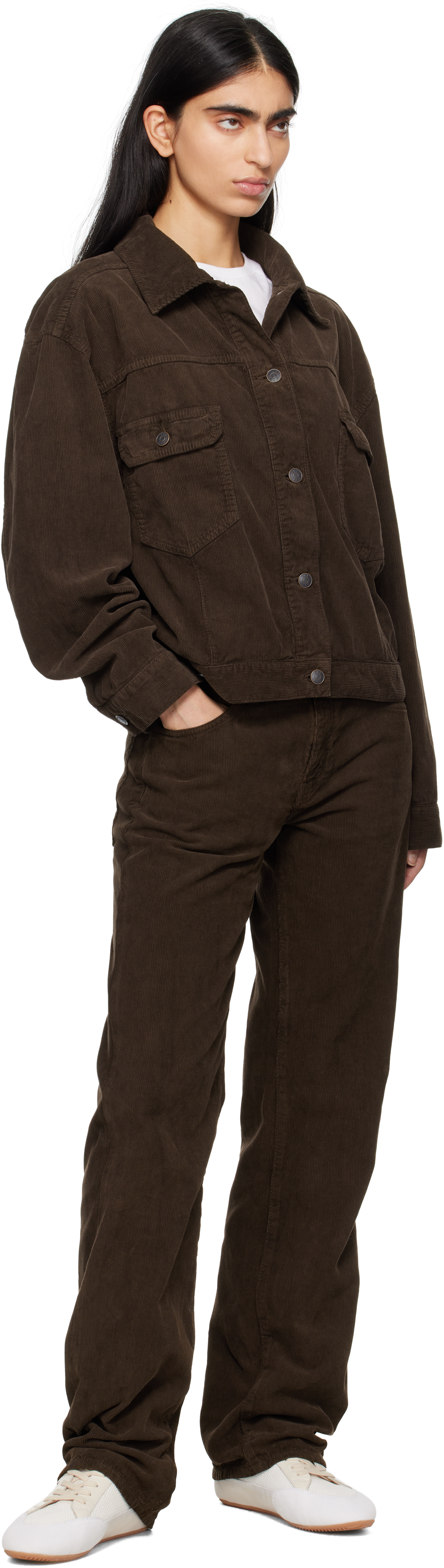 【関税込み】The Row ブラウン Ness ジャケット The Row Brown Ness Jacket - Jackets - Free Shipping