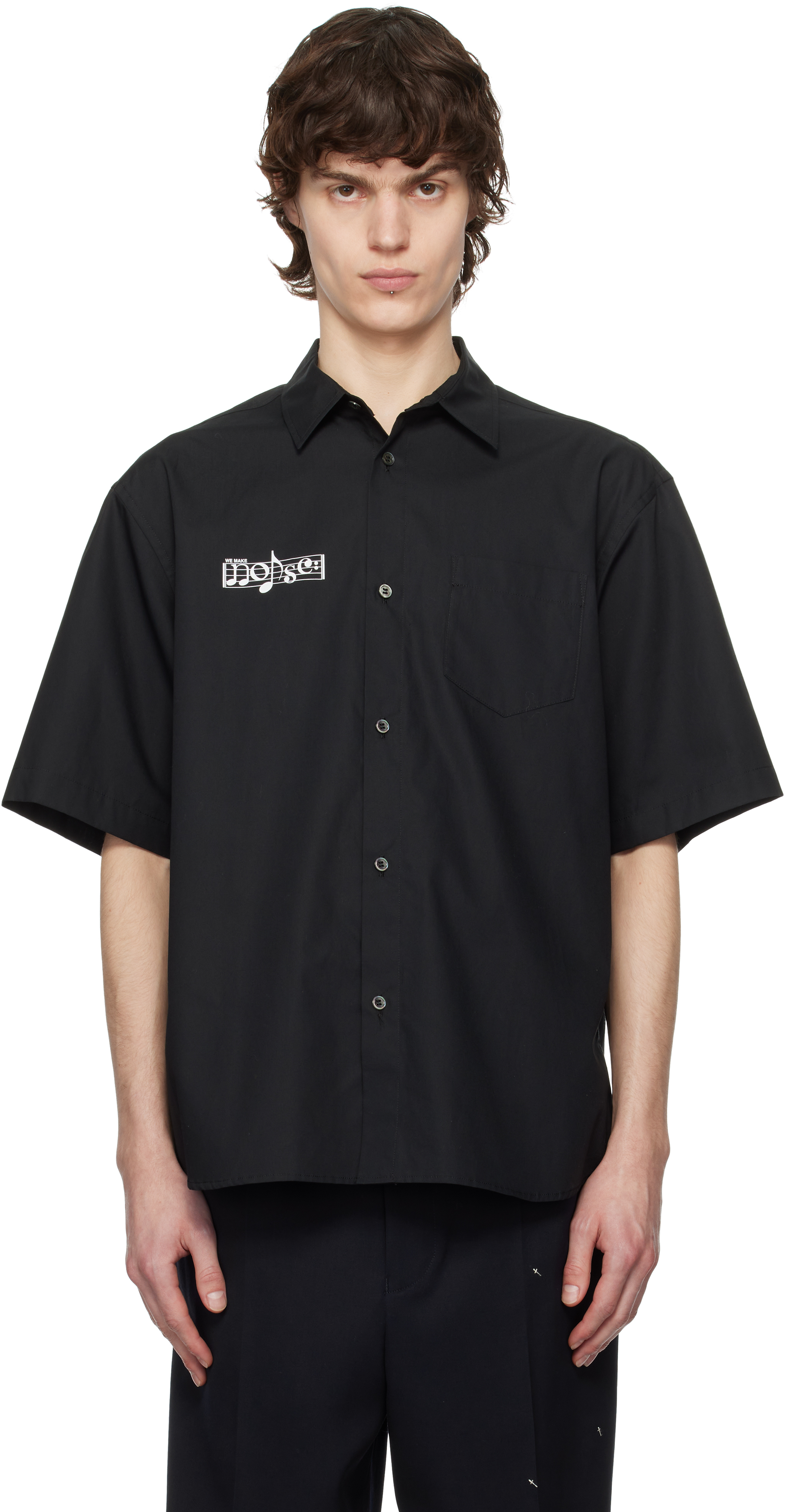 Shop Black UP1E4403 Shirt on Sale at BeyondStyle – Get 44