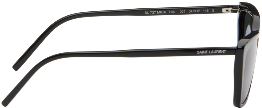 Black SL 737 Mica Thin Sunglasses – On Sale Now with Up to  display picture 1