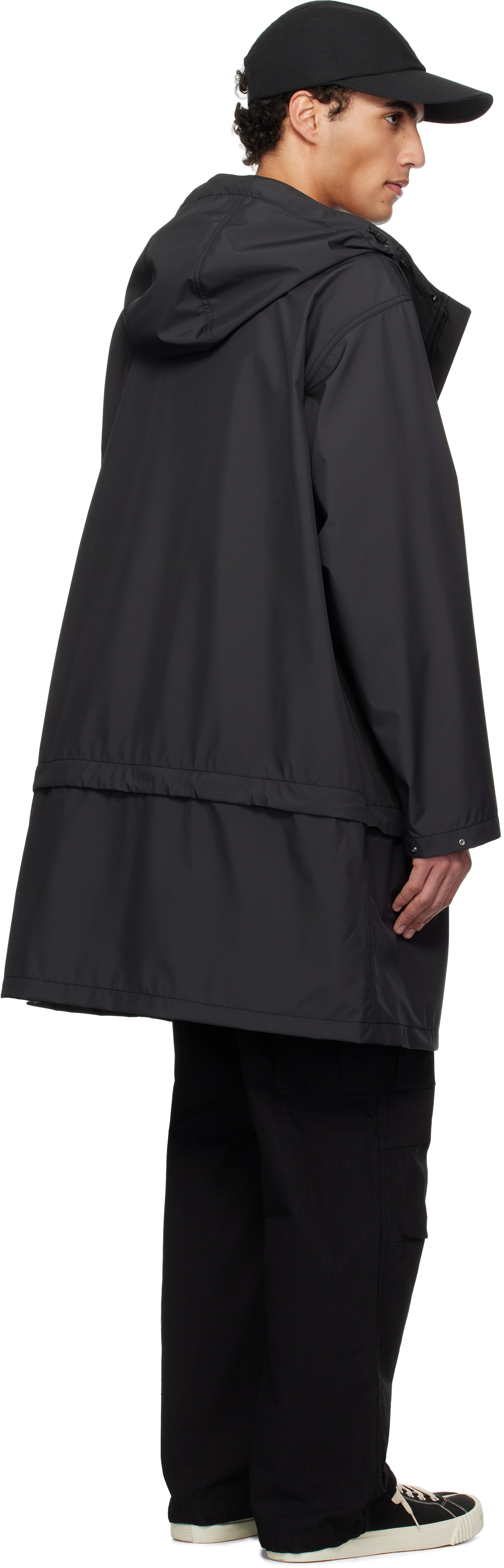 Nanamica Black 3L PERTEX SHIELD 2Way Travel Coat - Coats - Compare