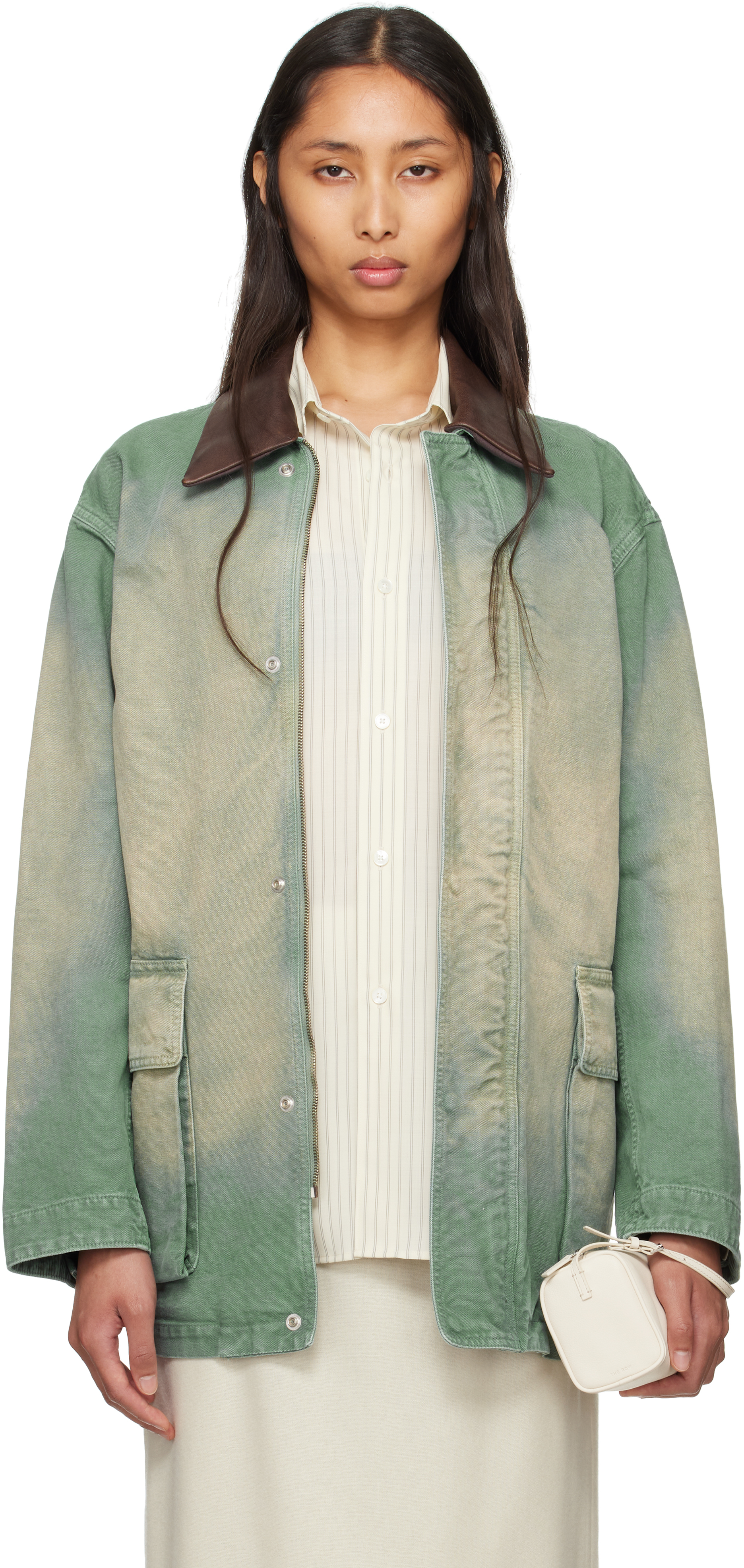 ジャケット・アウター AURALEE ORGANIC COTTON DUCK BLOUSON 3 Auralee Organic Cotton Duck Blouson Light Beige – Très Bien