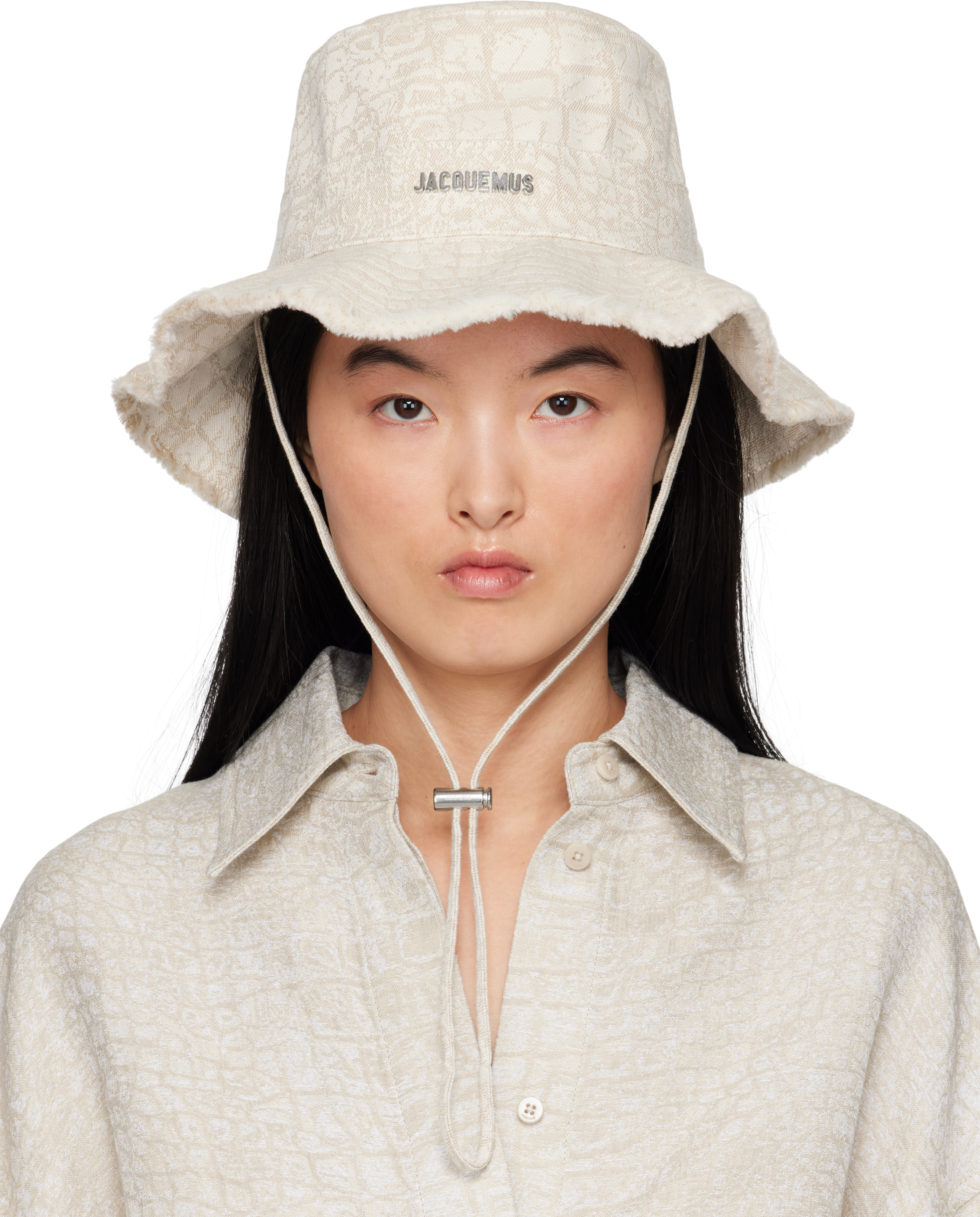 jacquemus Le bob Ahaut ベージュ Jacquemus Beige 'Le Bob Artichaut' Hat Jacquemus
