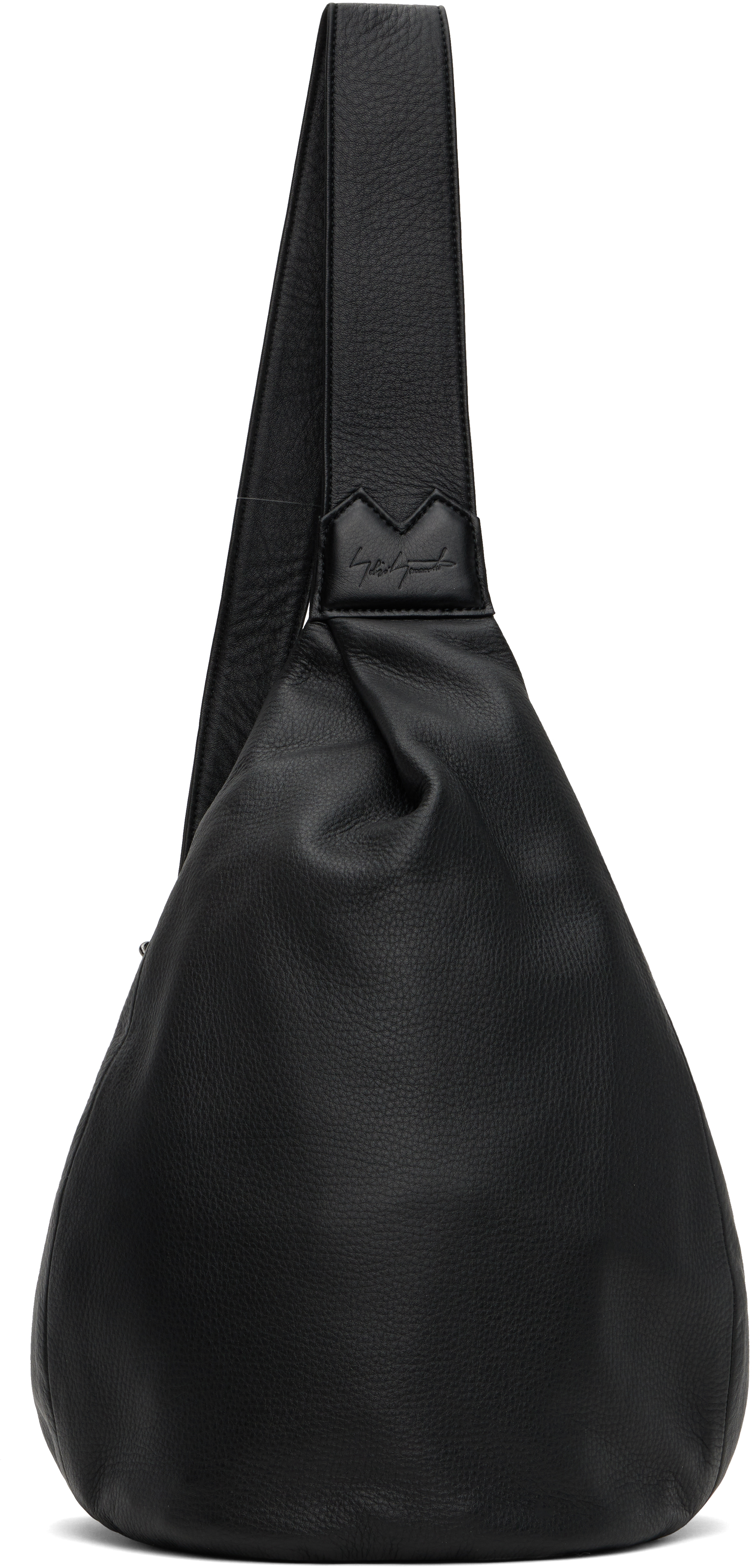 YOHJI YAMAMOTO Black Y Crossbody Bag - Shoulder Bags - Free