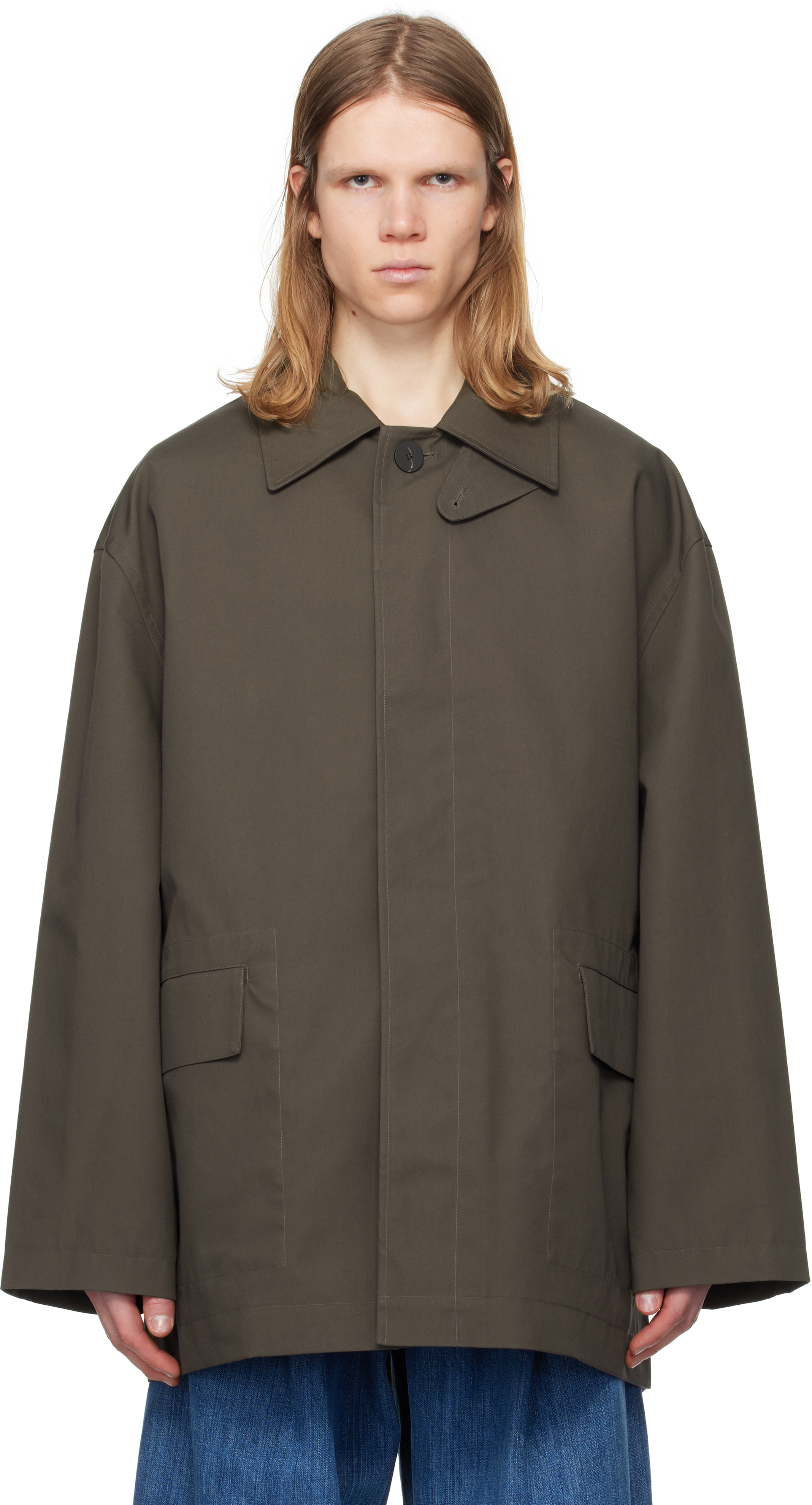 Shop Brown Measure Jacket on Sale at BeyondStyle – Get 57% Off