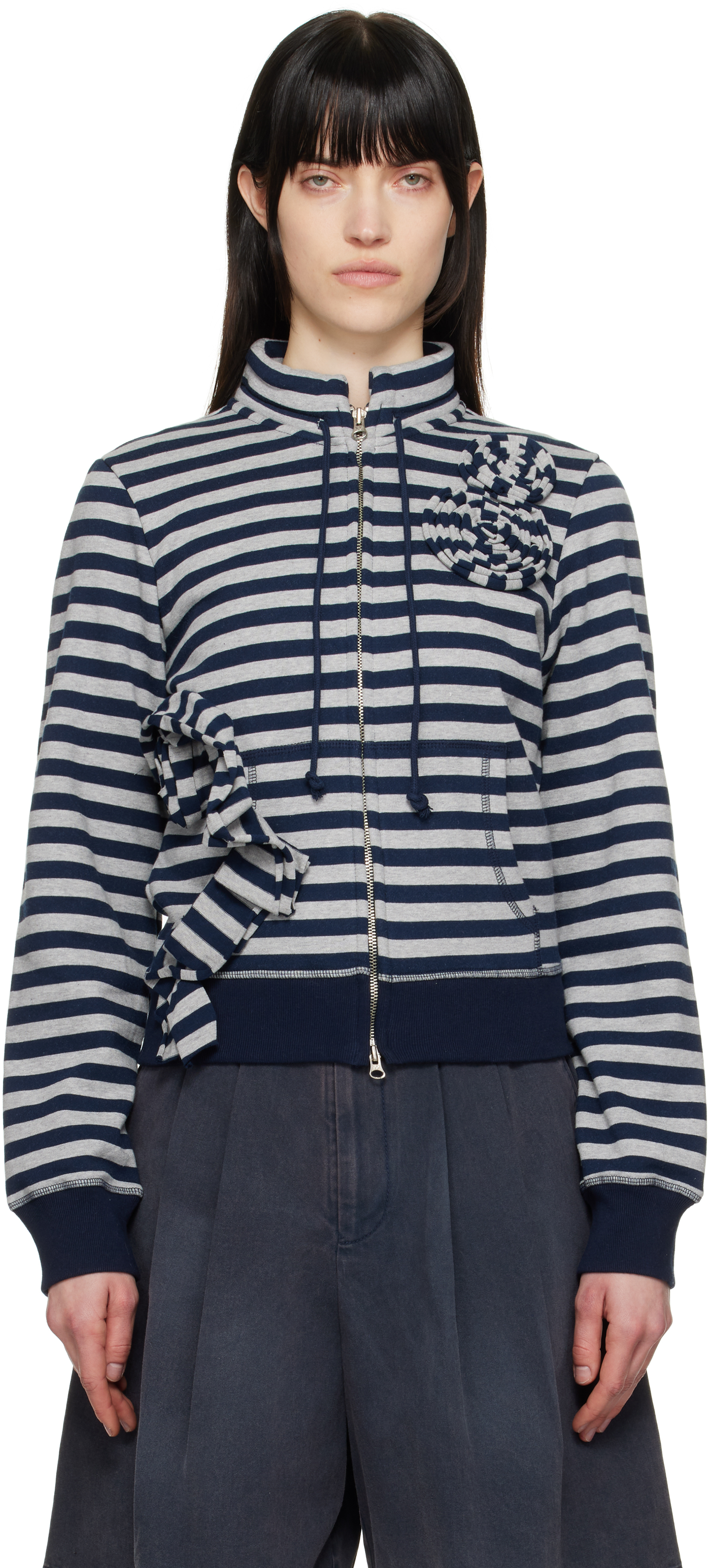 OPENYY オープンワイワイAPPLIQUE ZIPUP JACKET 最終値下げ！Open YY ZIPUP JACKET OPEN YY】APPLIQUE ZIPUP