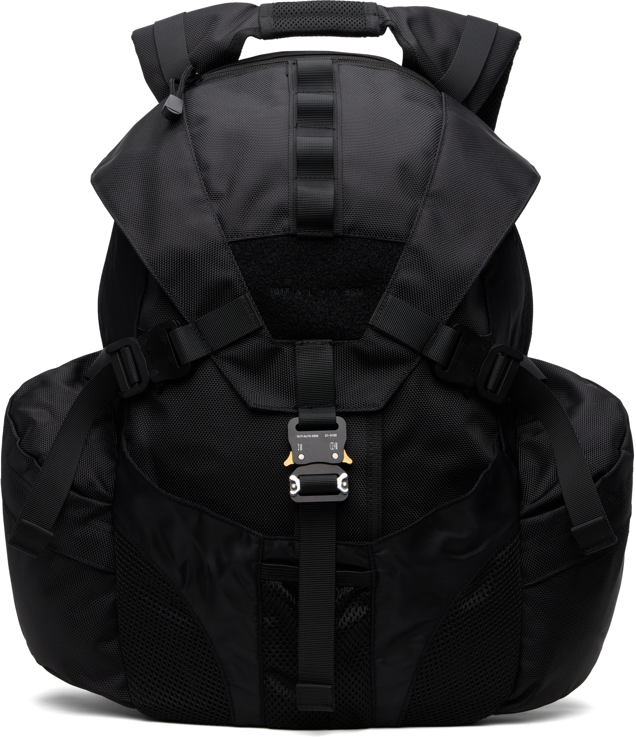 かたん　1017 ALYX 9SM ブラックリュック Backpack 1017 ALYX 9SM Black Medium Military Backpack - Backpacks