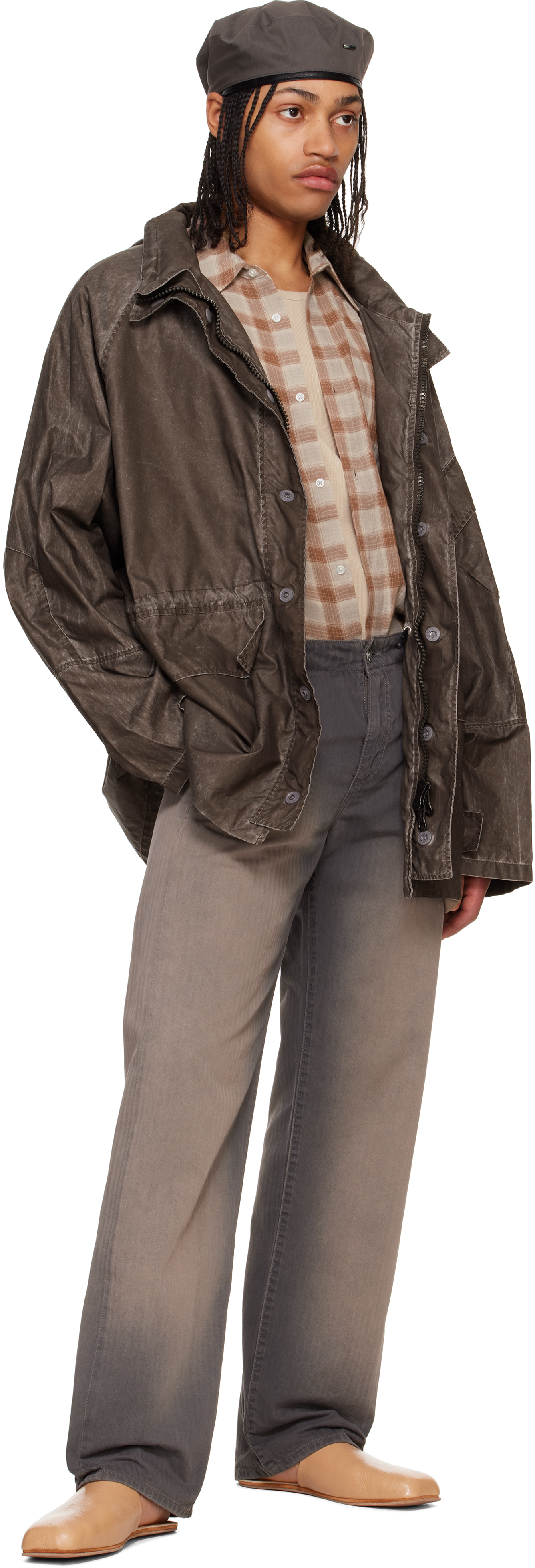 Shop Brown Horizon Jacket on Sale at BeyondStyle – Get 66% Off