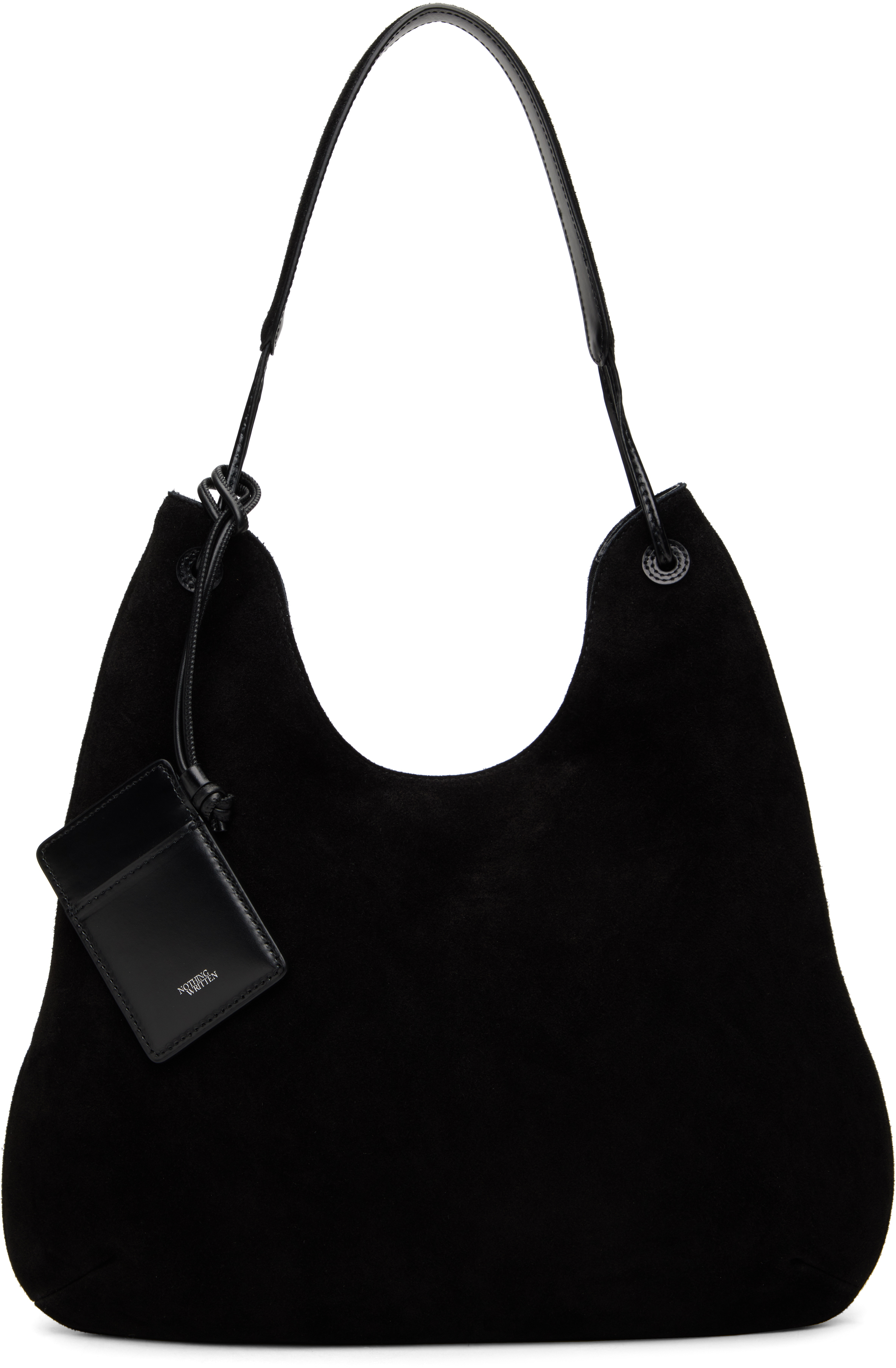 Nothing Written Black Medium Shoulder Bag - Shoulder Bags